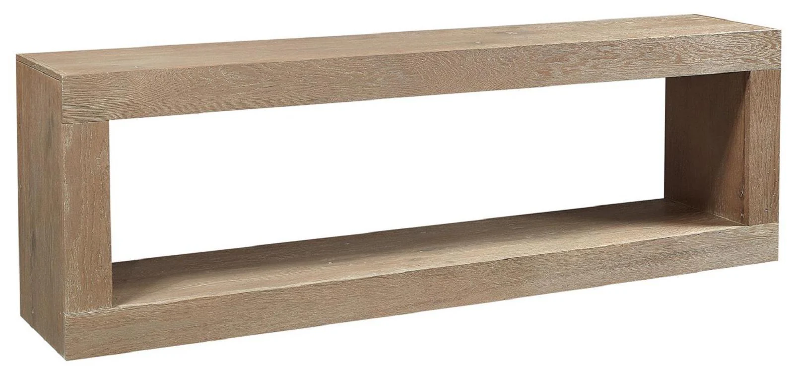 Aspenhome Nova Oak 74" Open Console in English Taupe - Image 2