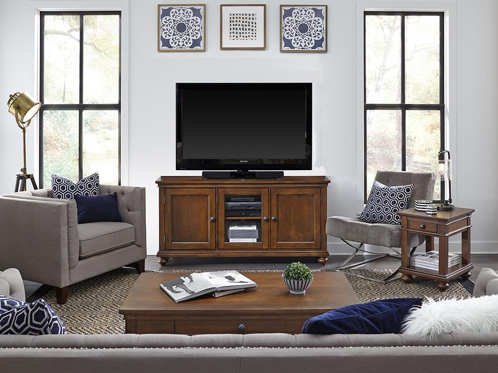 Aspenhome Oxford 65" Console in Whiskey Brown - Image 2