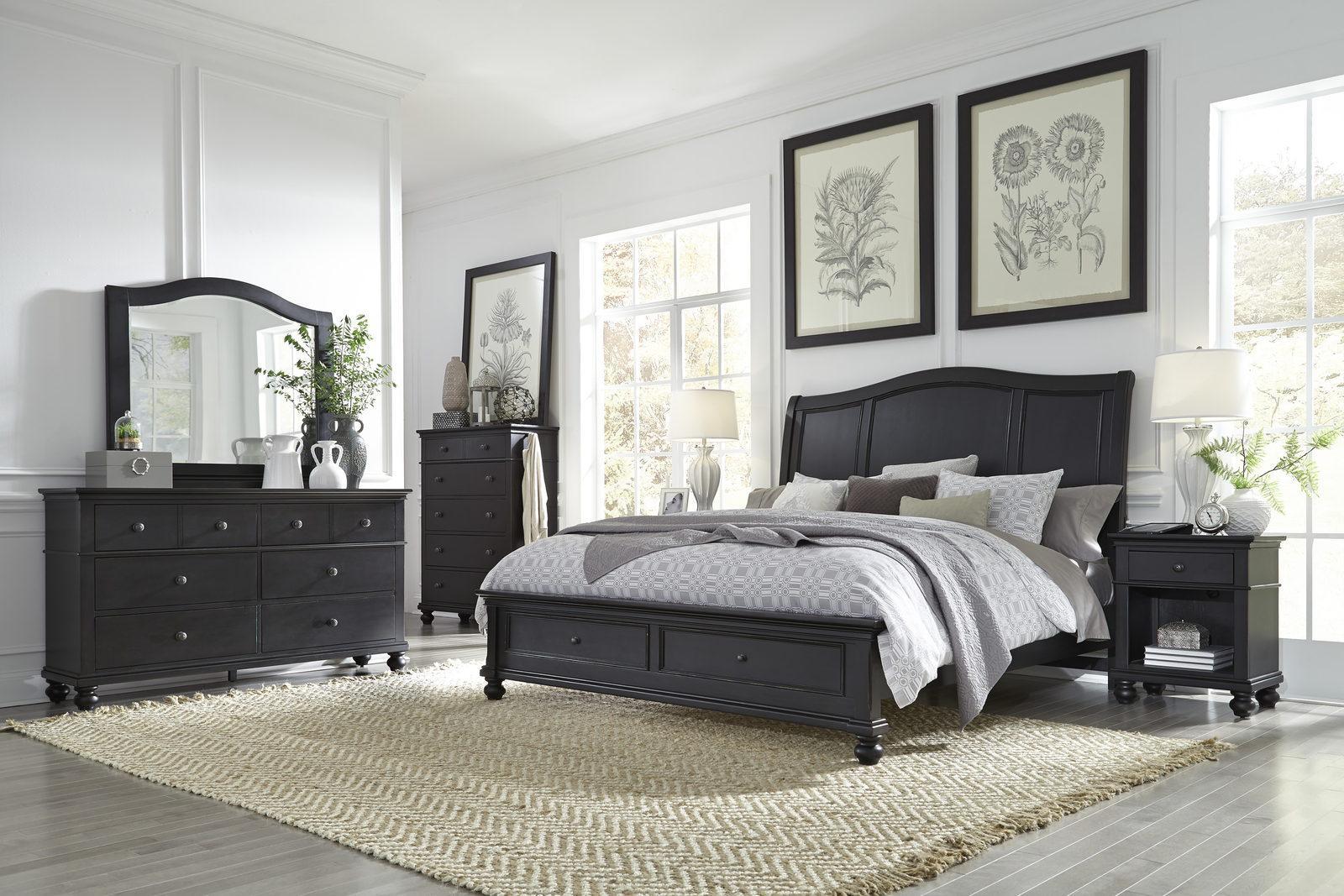 Aspenhome Oxford Chest in Black - Image 2