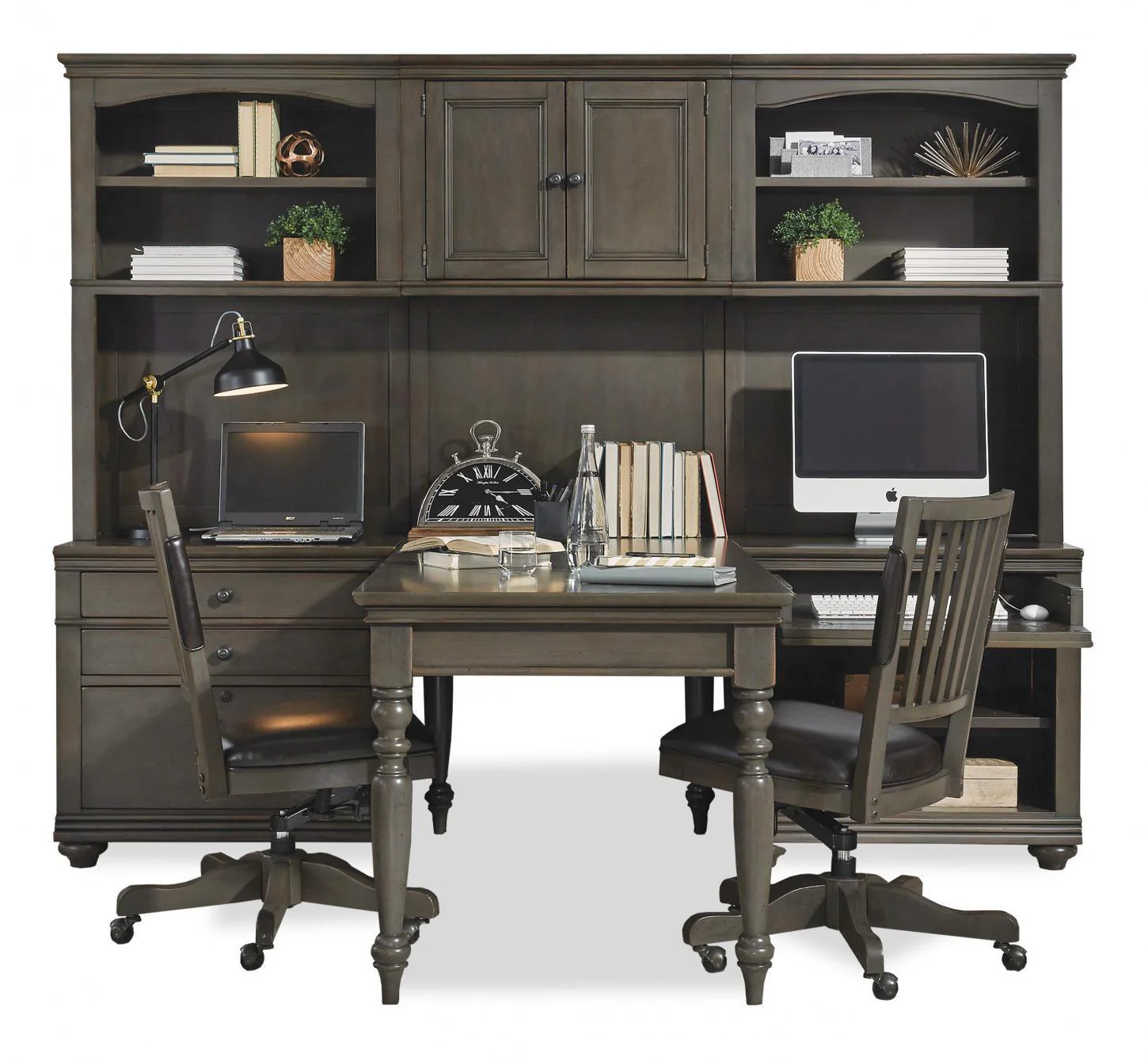 Aspenhome Oxford Mod Open Base in Peppercorn - Image 2