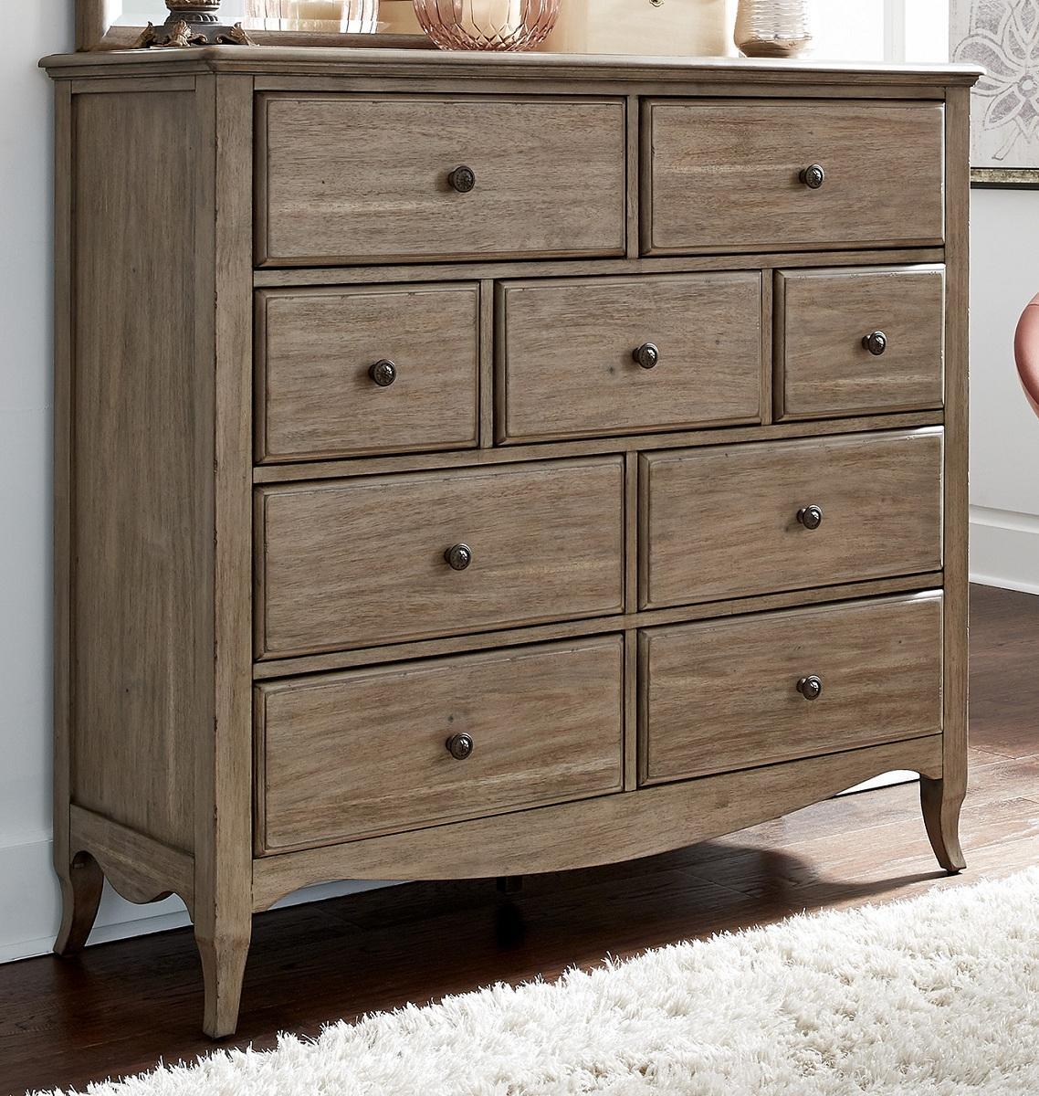 Aspenhome Provence 9 Drawer Tall Chesser in Patine - Image 2