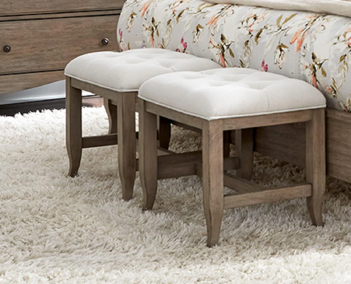 Aspenhome Provence Bench in Patine - Image 2