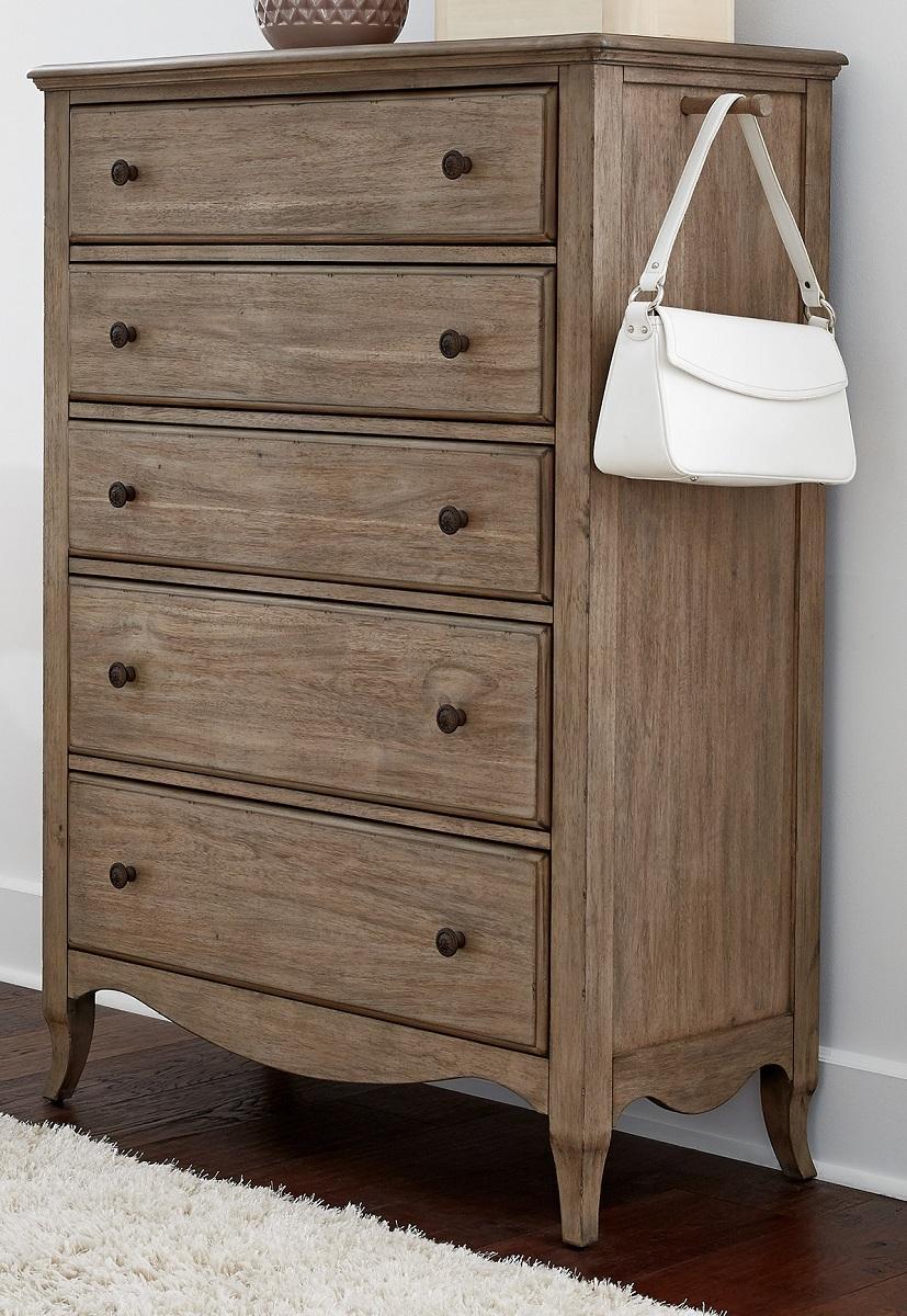 Aspenhome Provence 5 Drawer Chest in Patine - Image 2