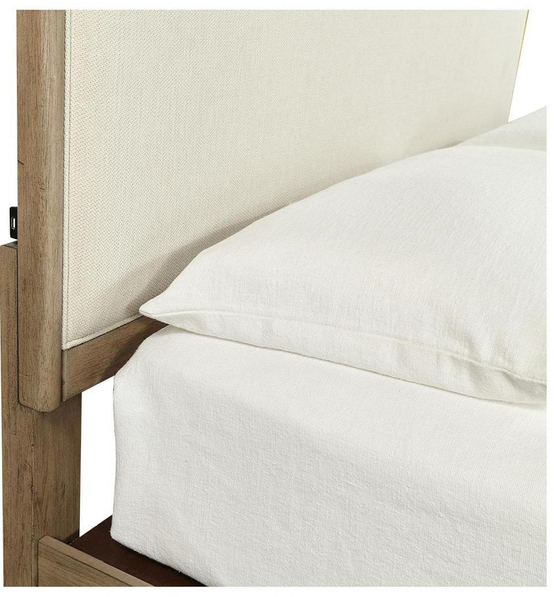Aspenhome Provence Full Upholstered Bed in Patine - Image 3
