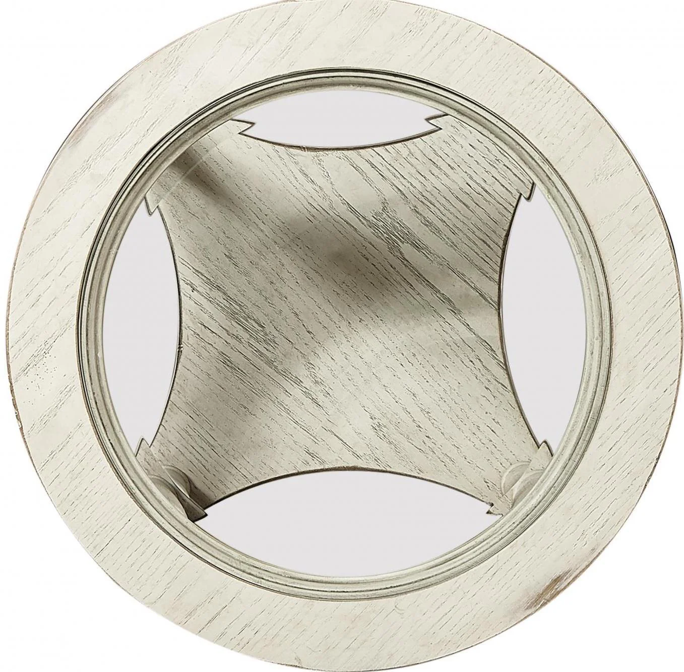 Aspenhome Radius Round Chairside Table in White - Image 2