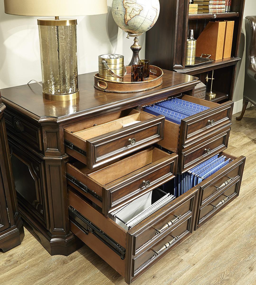 Aspenhome Sheffield Combo File in Warm Rubbed Brown - Image 3