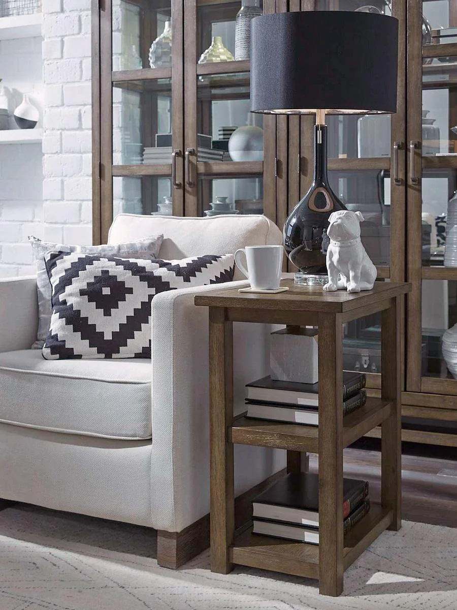 Aspenhome Terrace Point Chairside Table in Tawny - Image 2