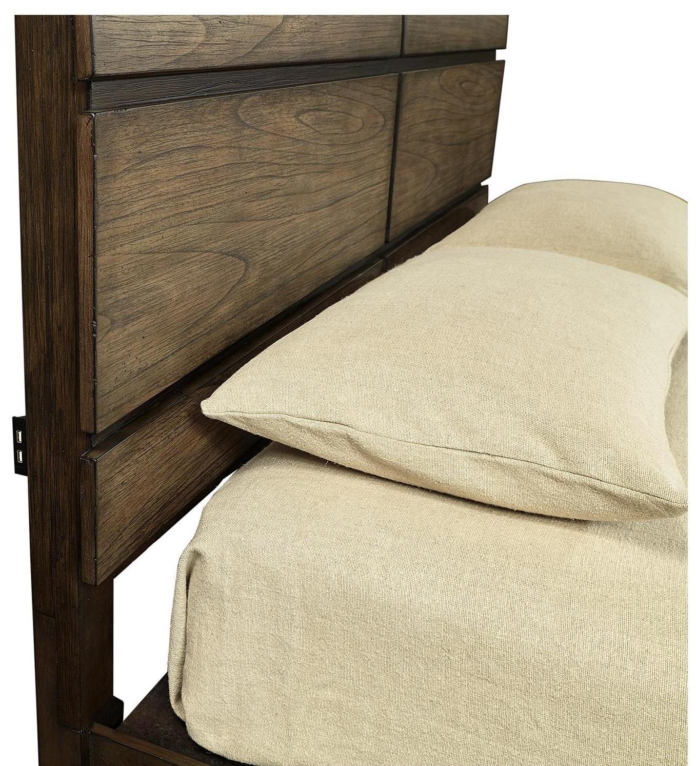 Aspenhome Westlake King Sleigh Bed in Portobello - Image 2