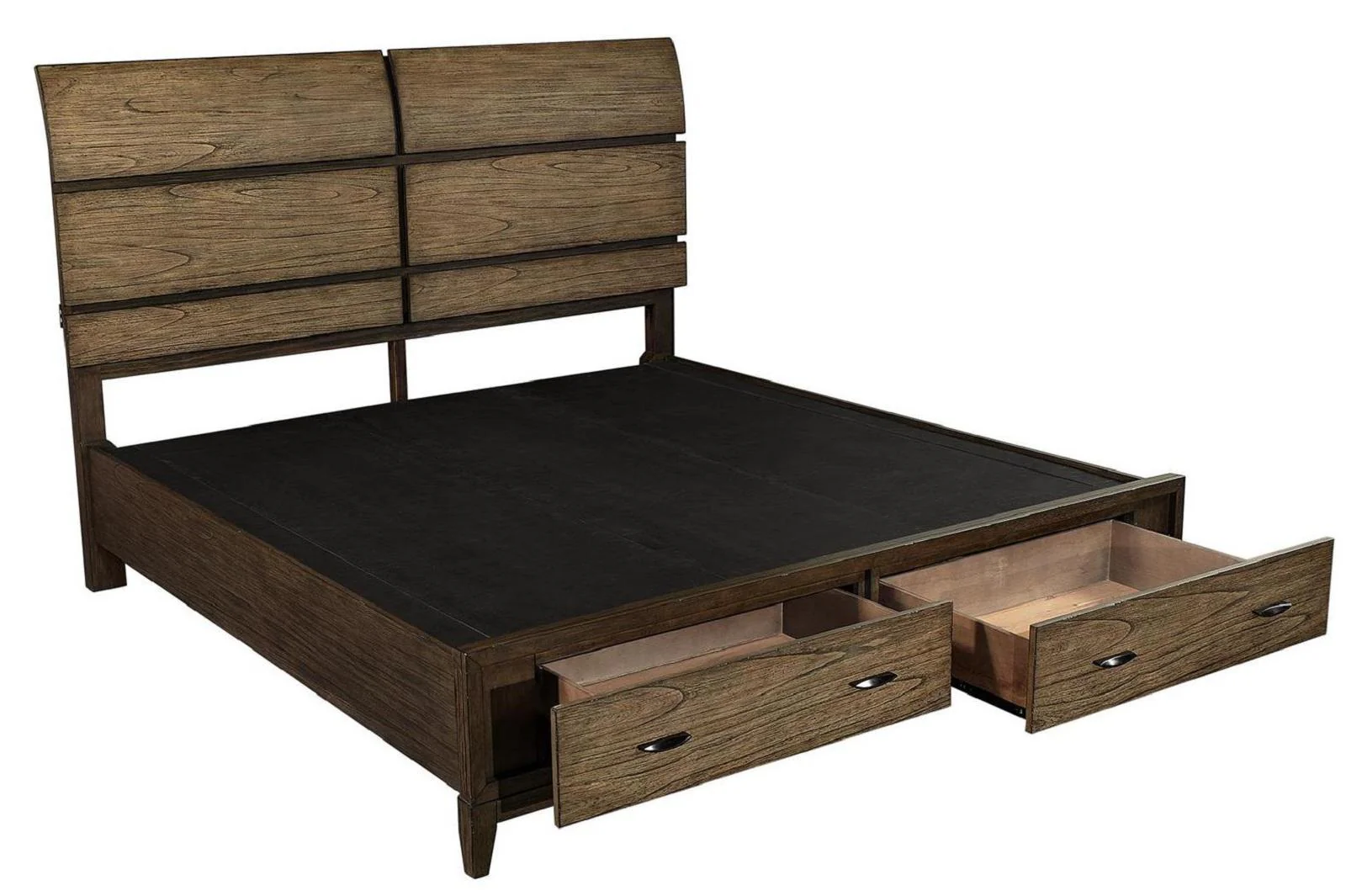 Aspenhome Westlake King Sleigh Storage Bed in Portobello - Image 3