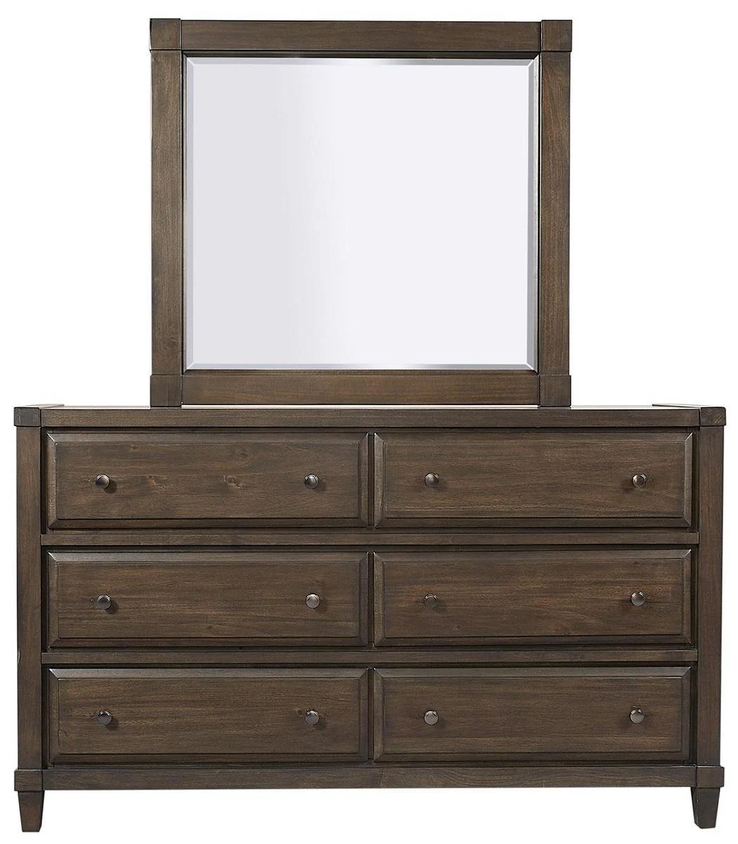 Asphenhome Easton Landscape Mirror in Burnt Umber - Image 2