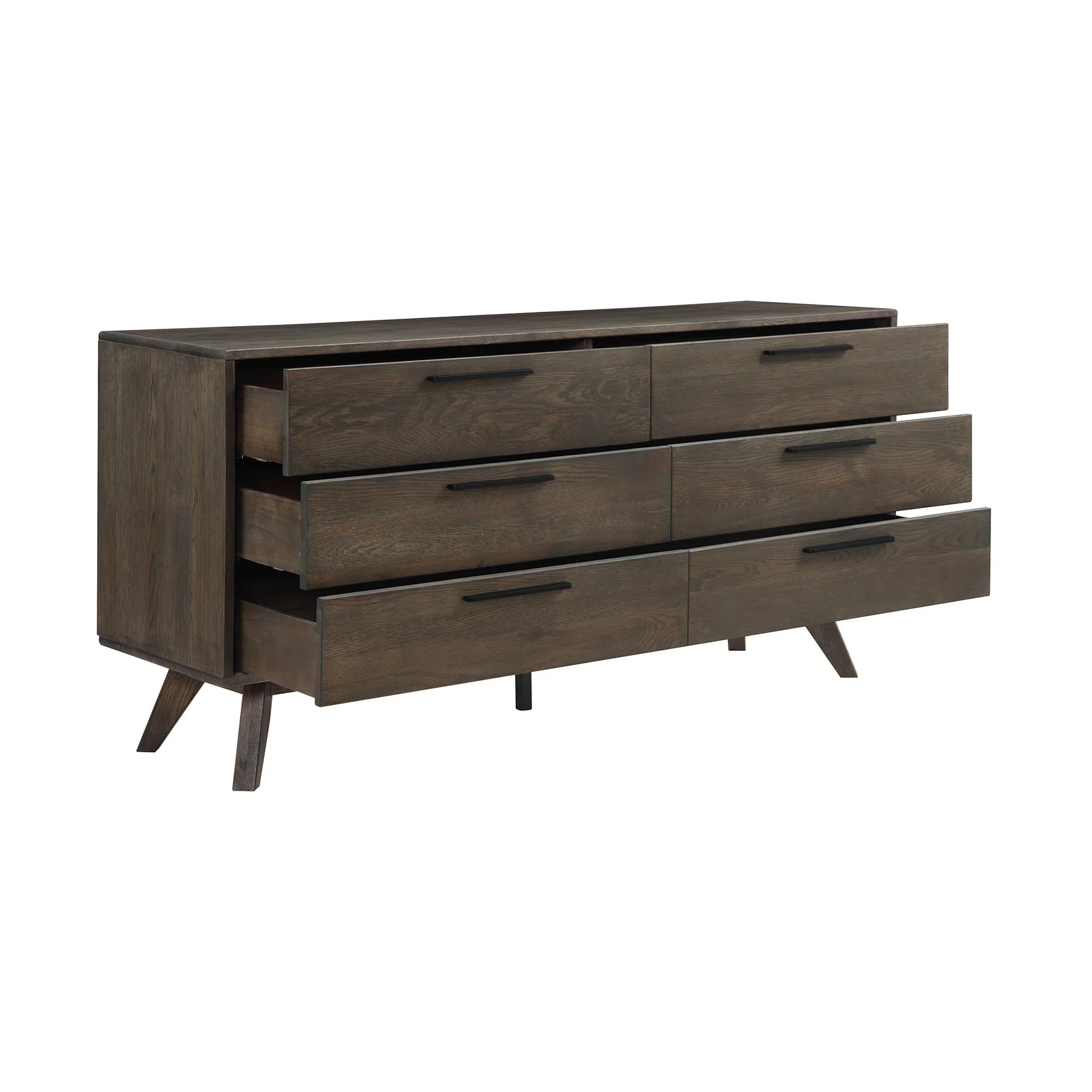 Astoria Oak Dresser for Bedroom with 6 Drawers - Image 3