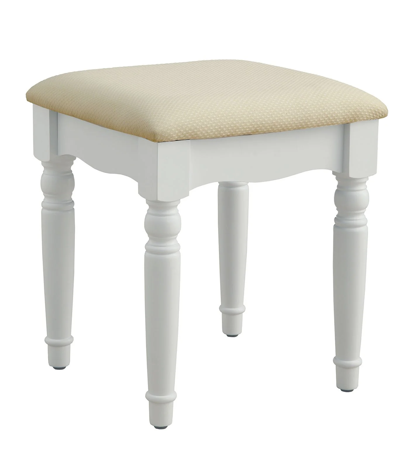 Athy Vanity w/ Stool, White - Image 4