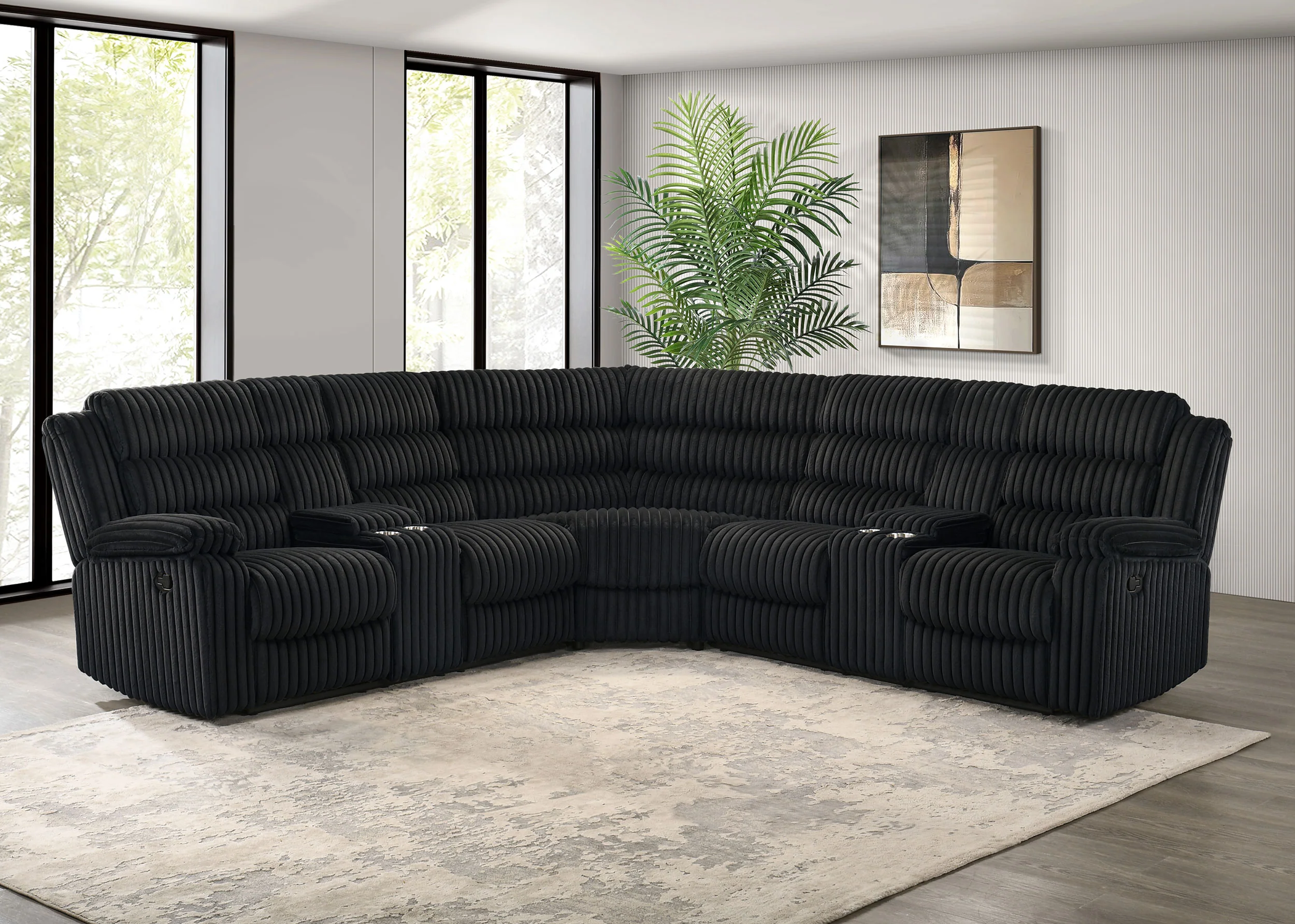 Atkinson Reclining Sectional Sofa - Image 14