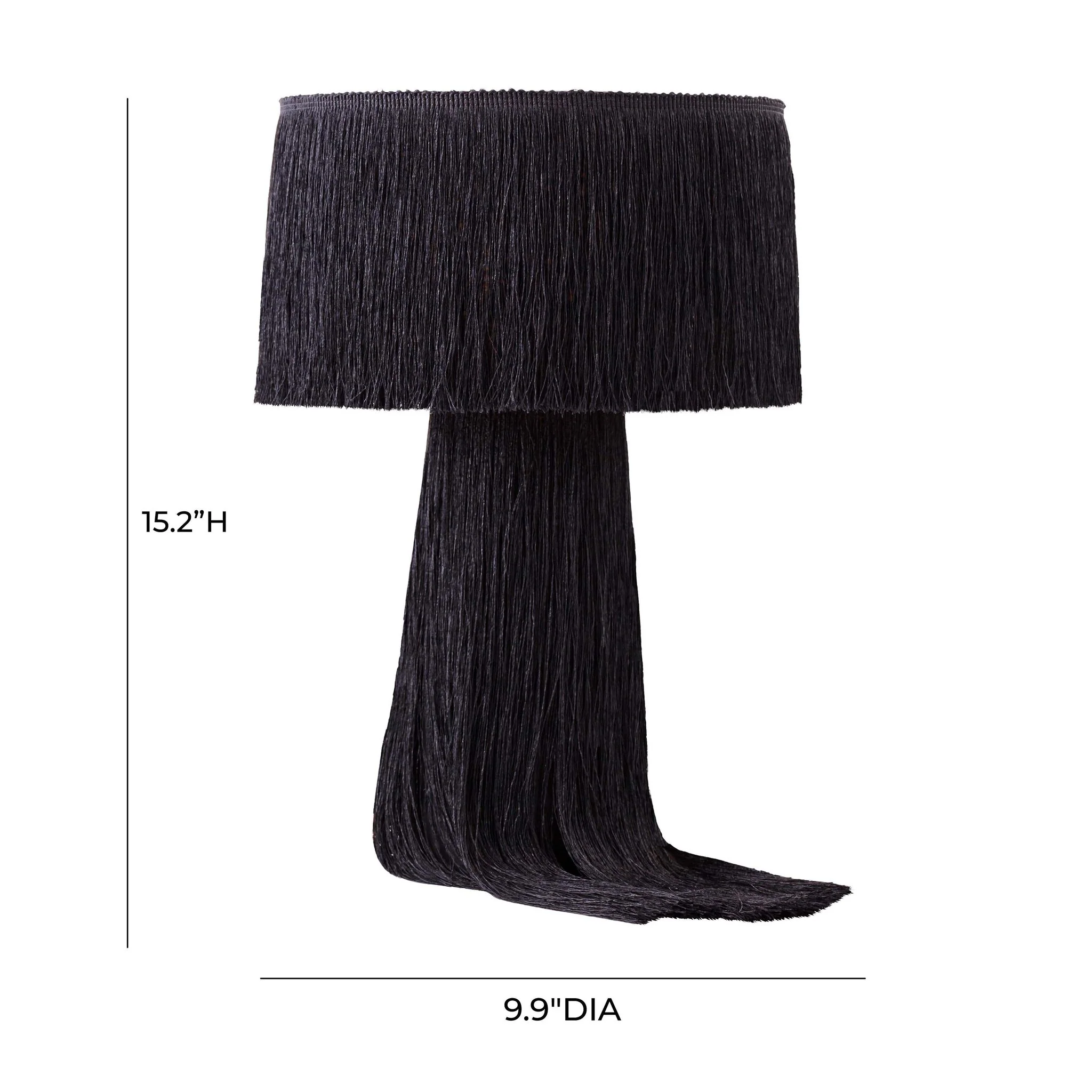 Atolla Black Tassel Table Lamp - Image 6