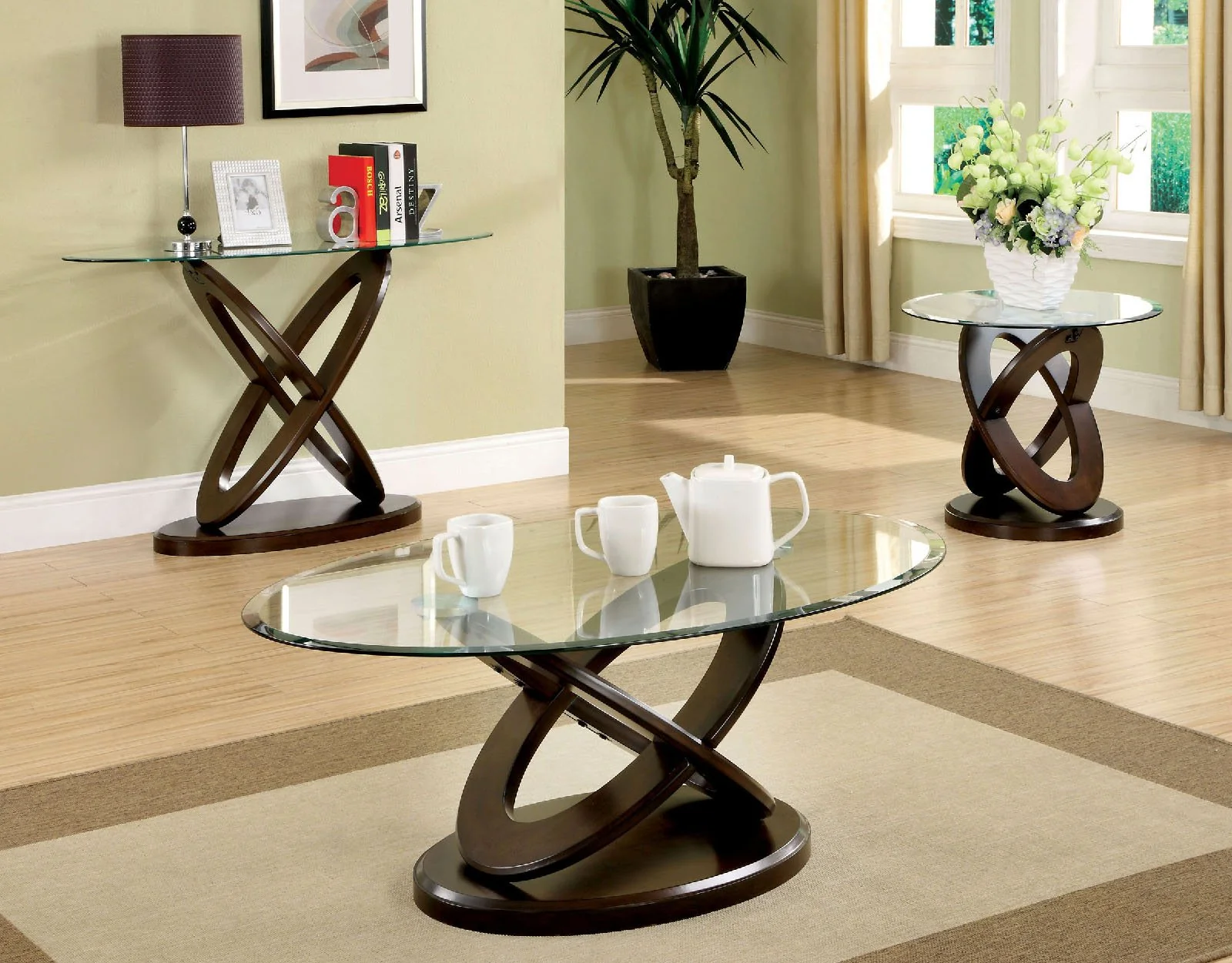 Atwood Ii Sofa Table, Dark Walnut - Image 2