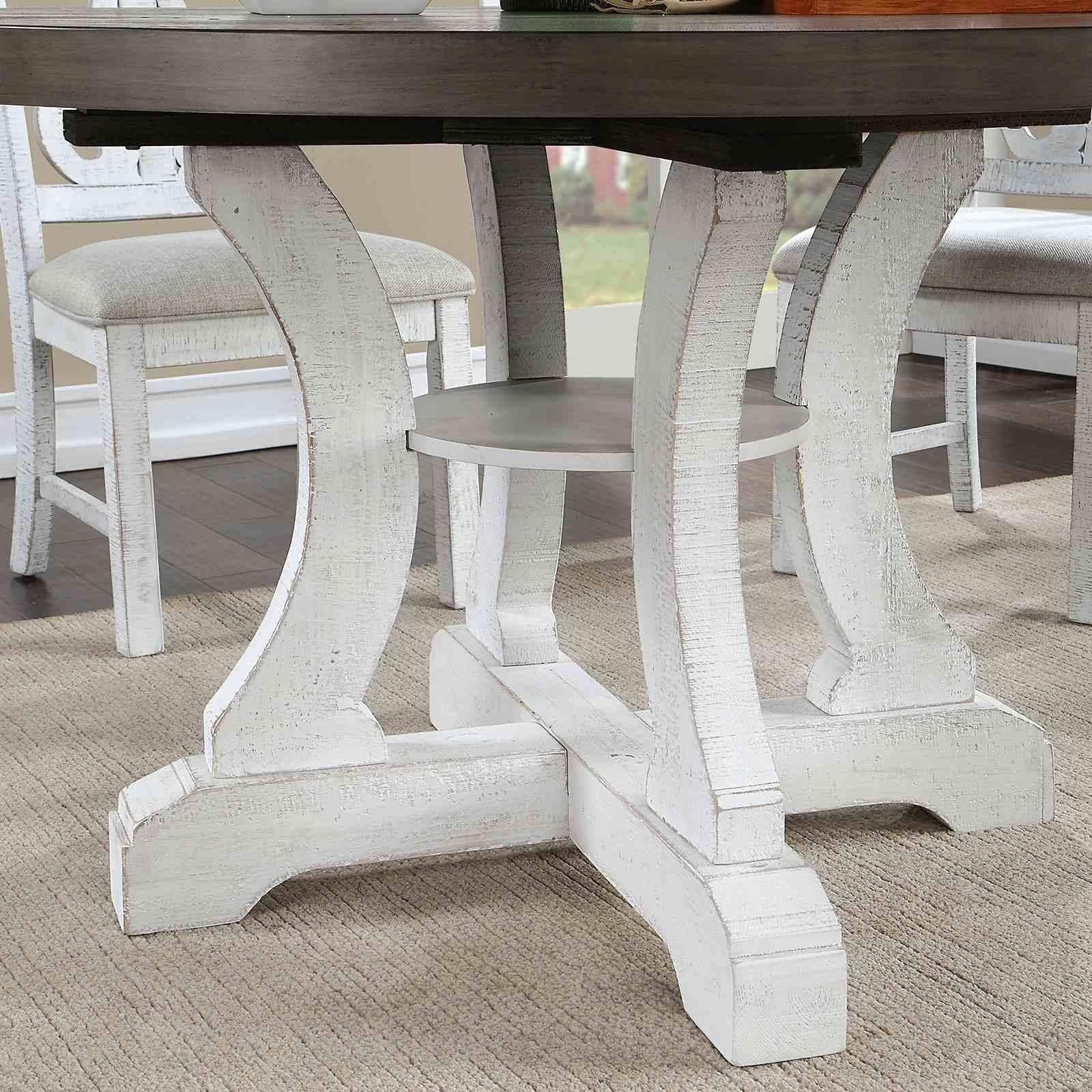 Auletta Round Dining Table, Gray - Image 2