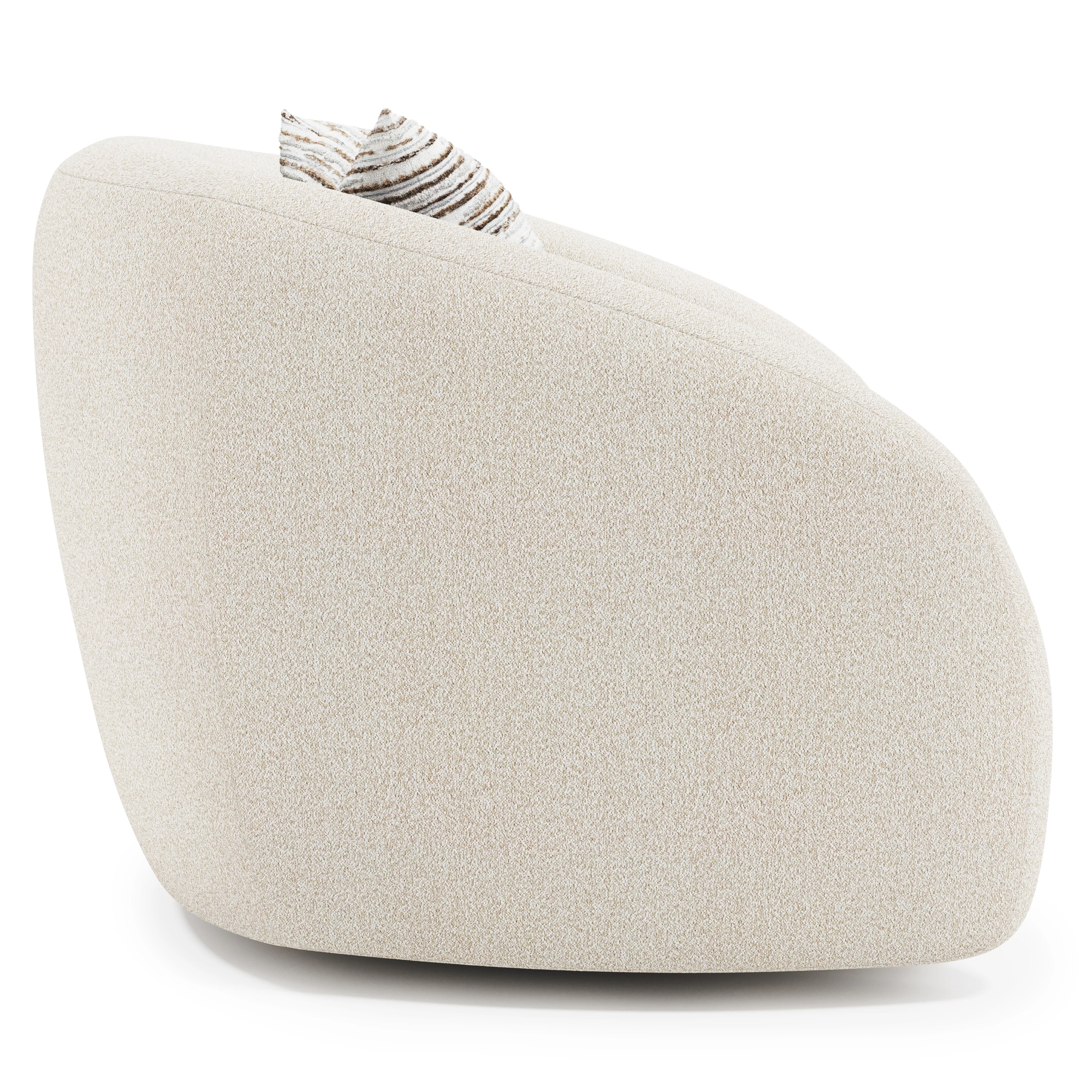 Austen Fabric Swivel Chair - Image 10