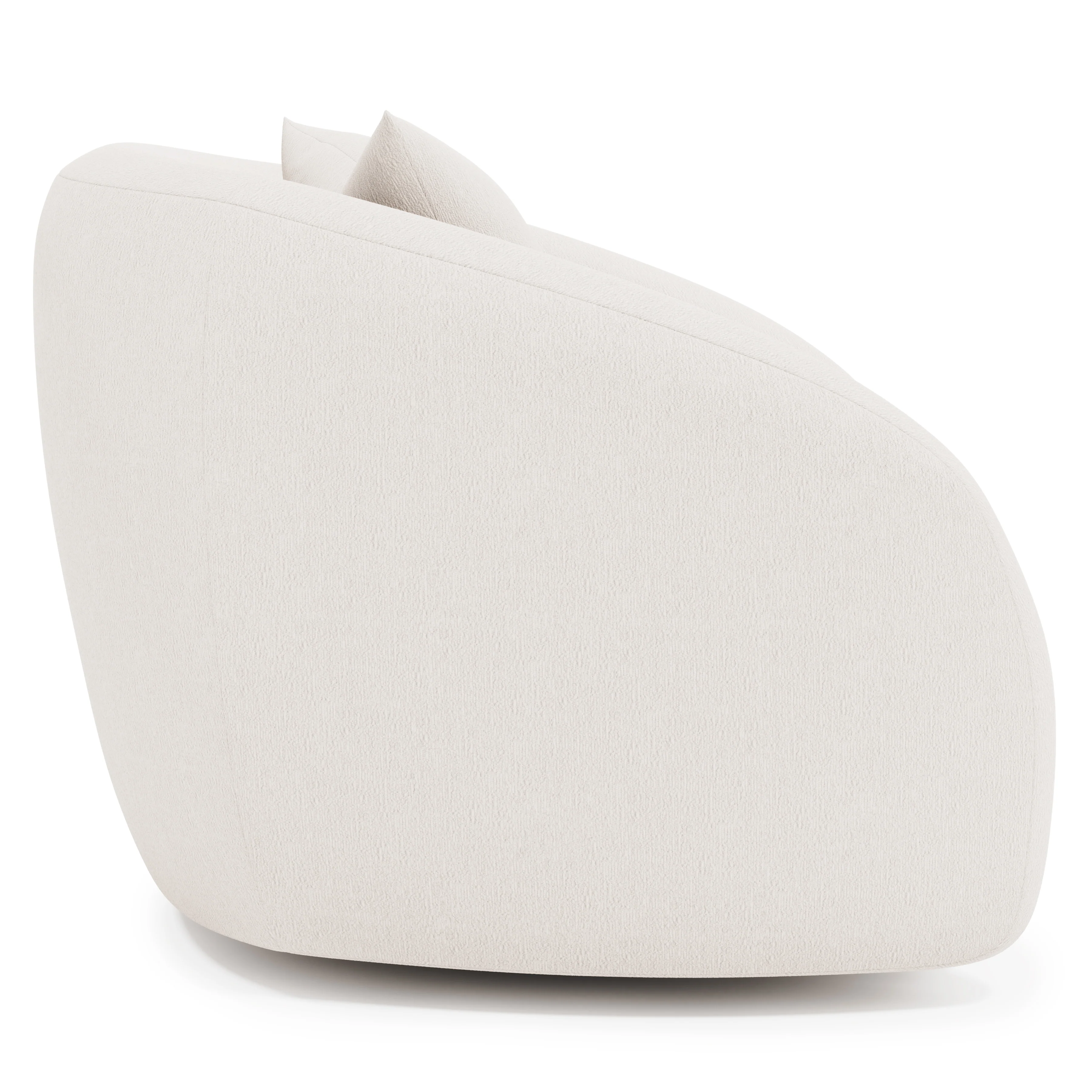 Austen Fabric Swivel Chair - Image 3