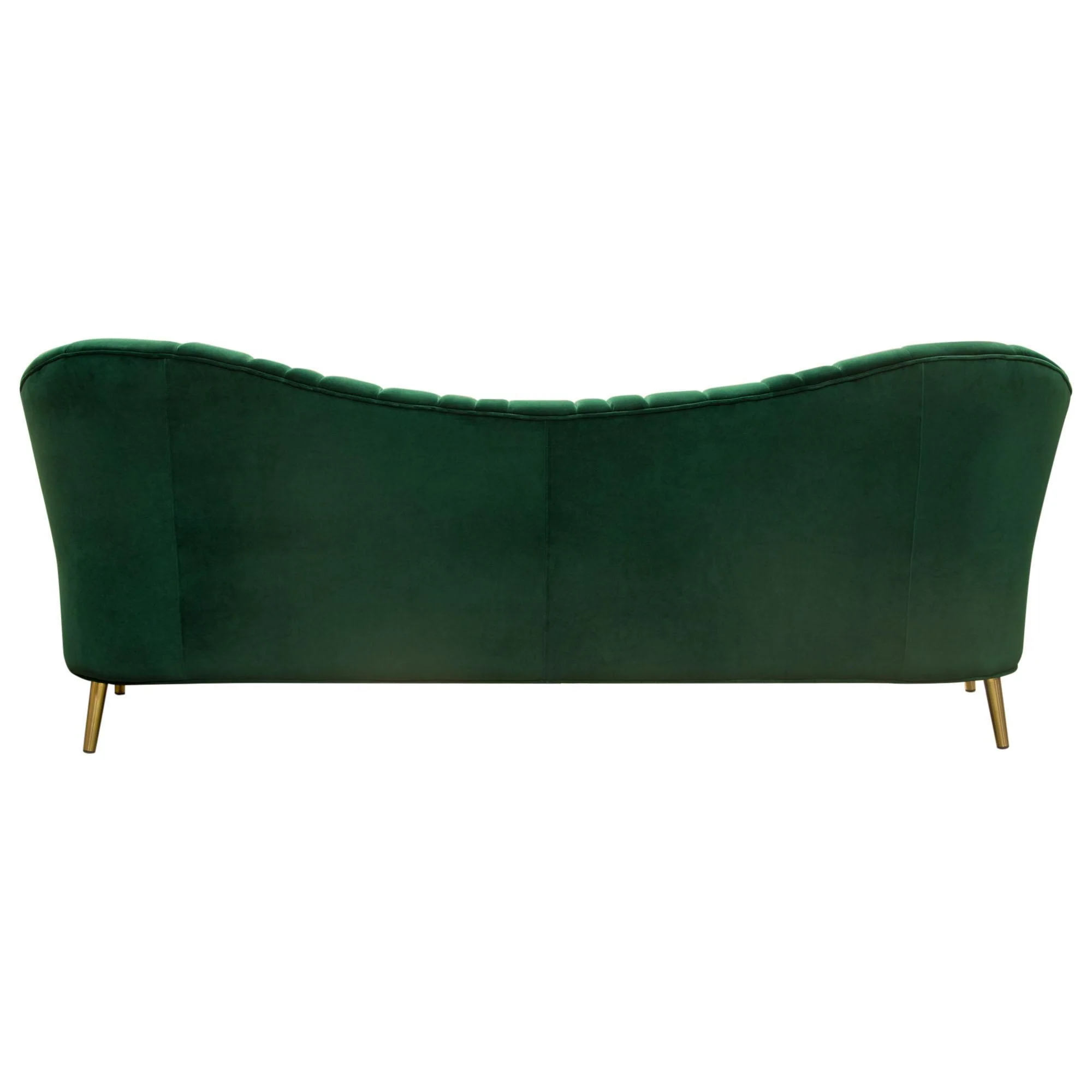 Ava Sofa in Emerald Green Velvet w/ Gold Leg by Diamond Sofa - Image 6