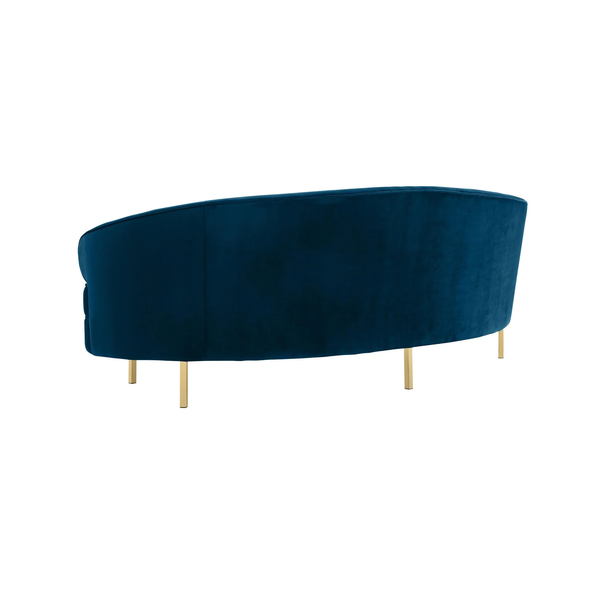 Baila Navy Velvet Sofa - Image 5