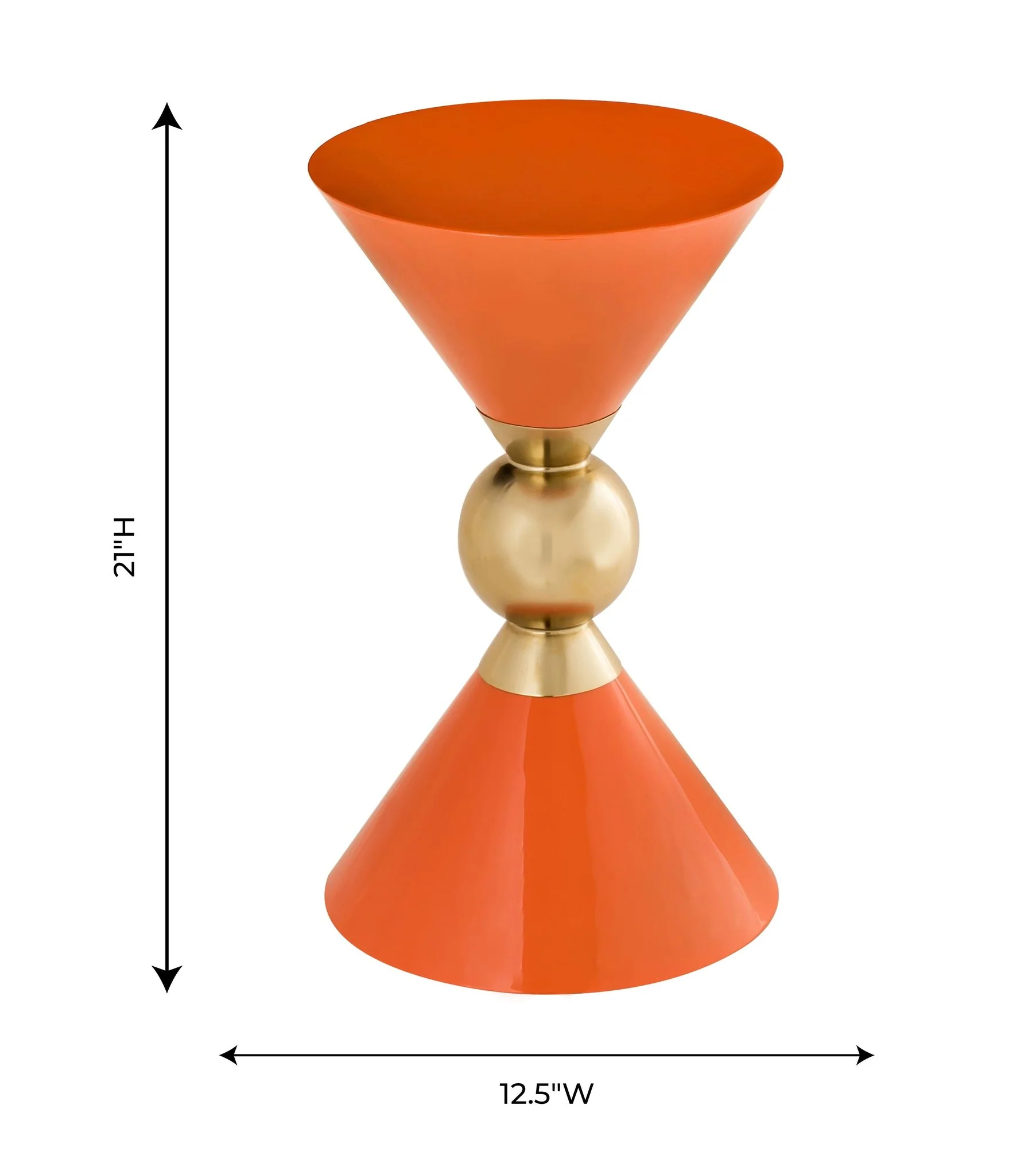 Balhi Orange Side Table - Image 6