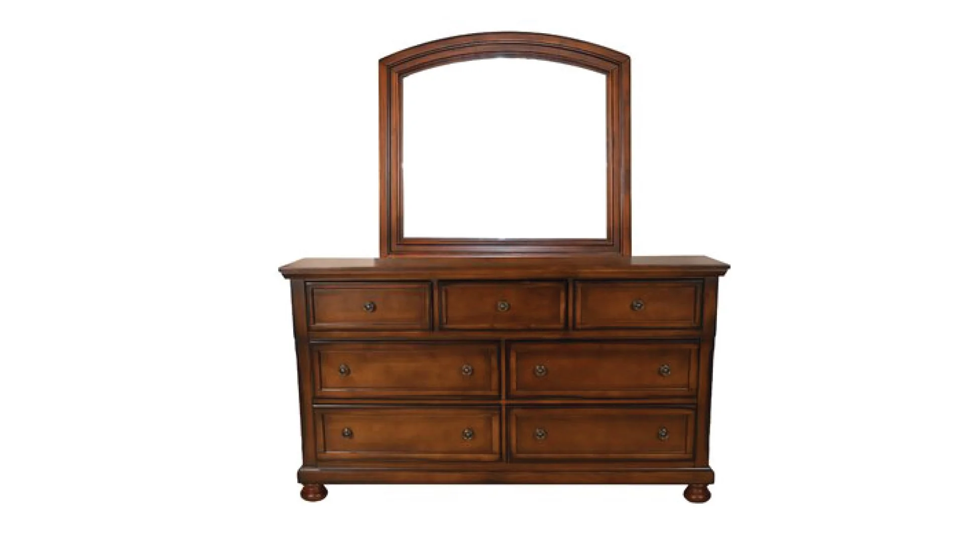 Baltimore 4 Pc king Bed Dark Walnut - Image 13