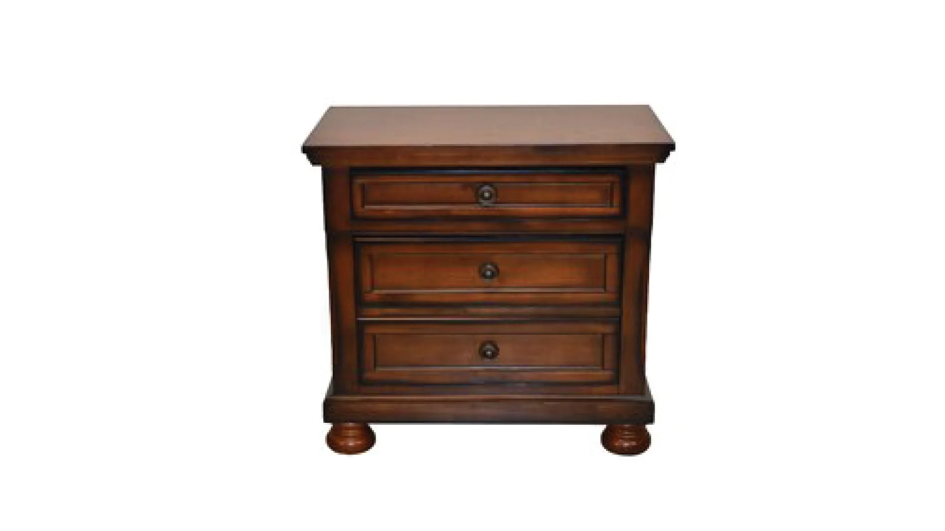Baltimore 5 Pc king Bed Dark Walnut - Image 14