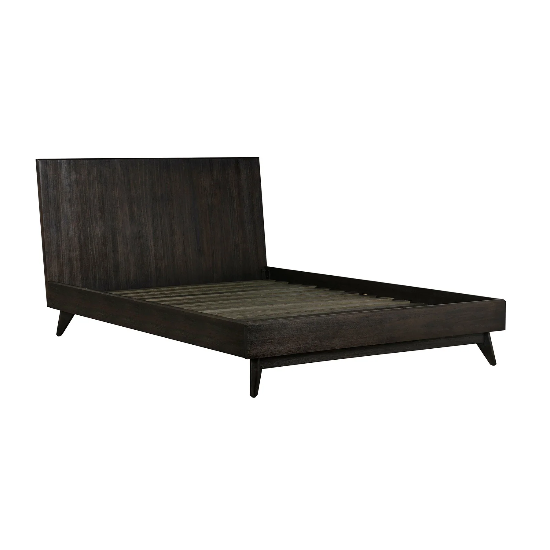 Baly Acacia Mid-Century Platform King Bed - Image 4