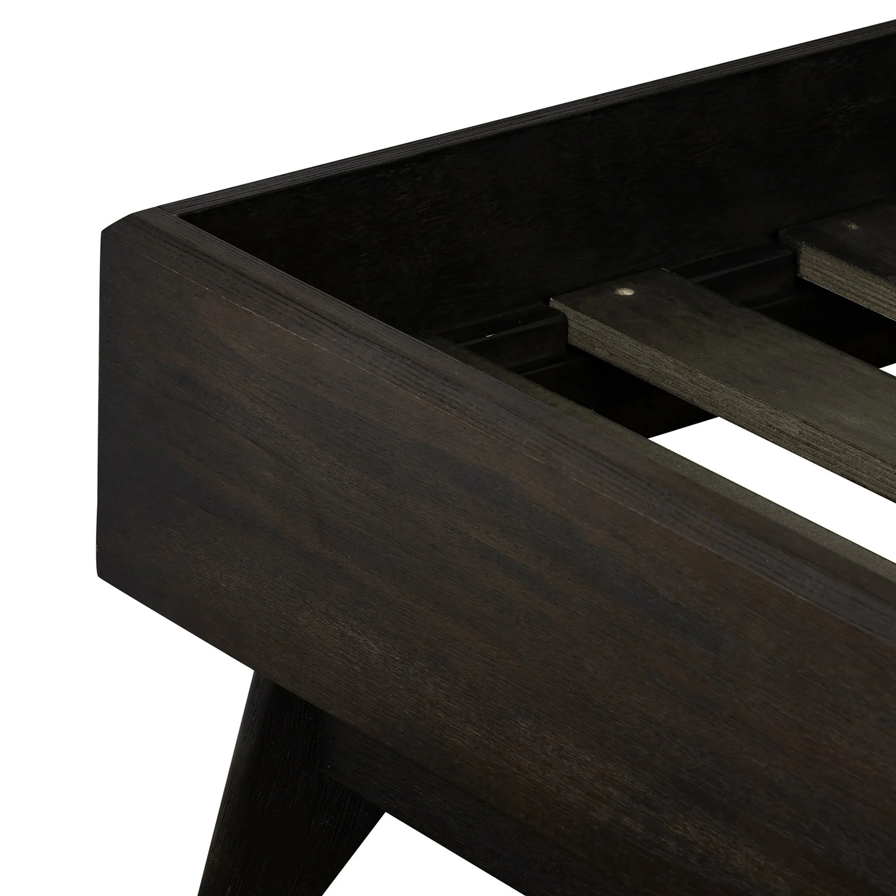 Baly Acacia Mid-Century Platform King Bed - Image 6