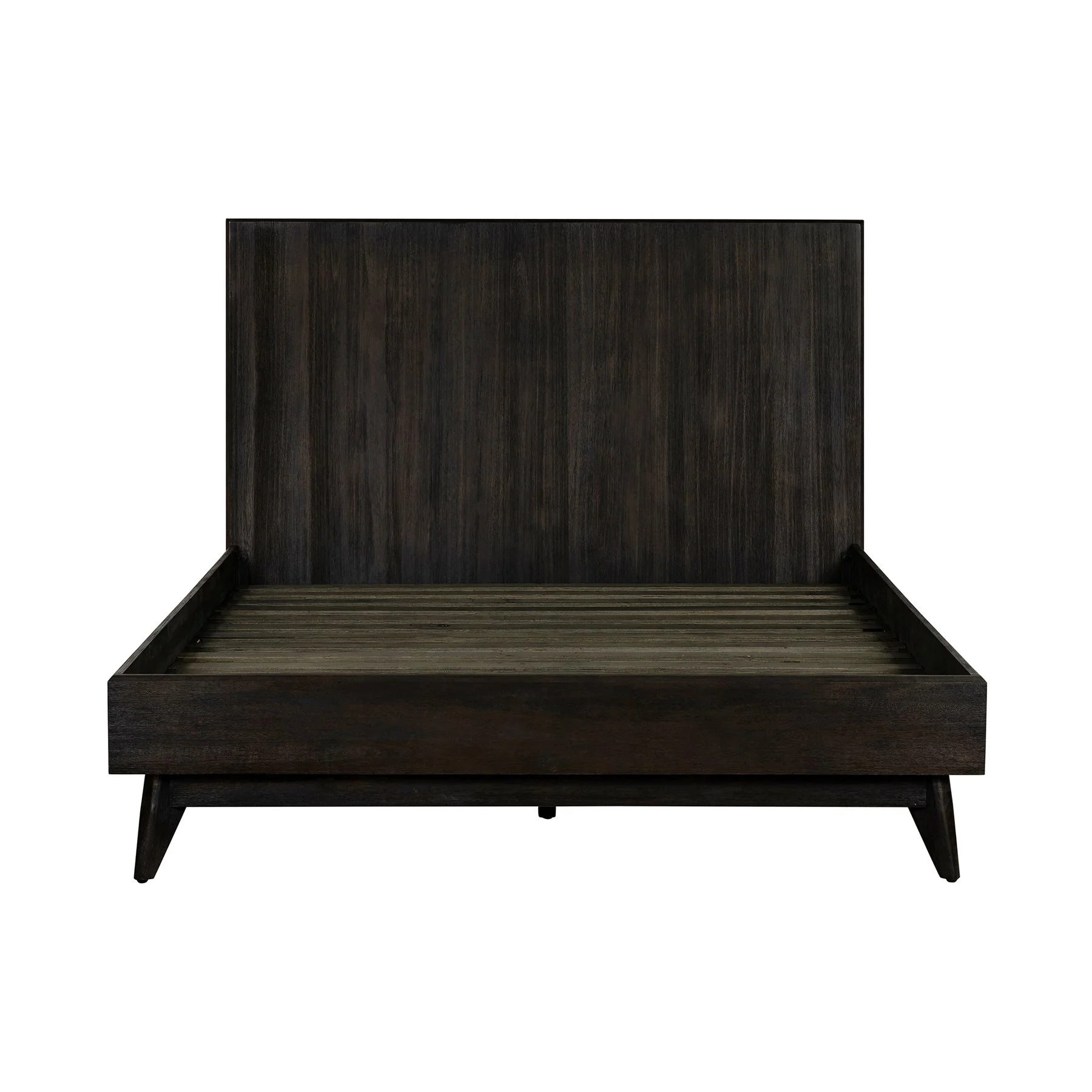 Baly Acacia Mid-Century Platform Queen Bed - Image 5