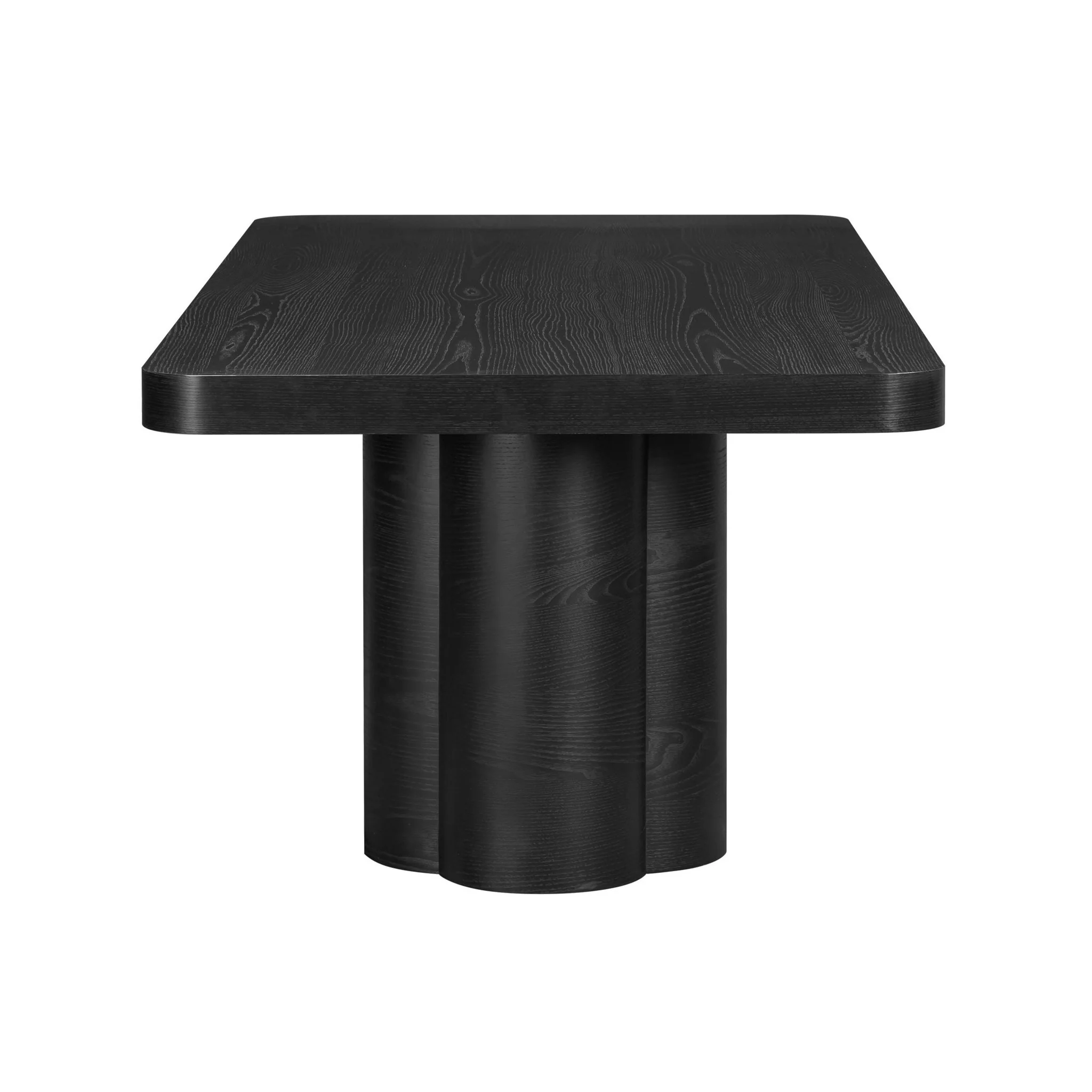 Bambi Black Ash Dining Table - Image 4