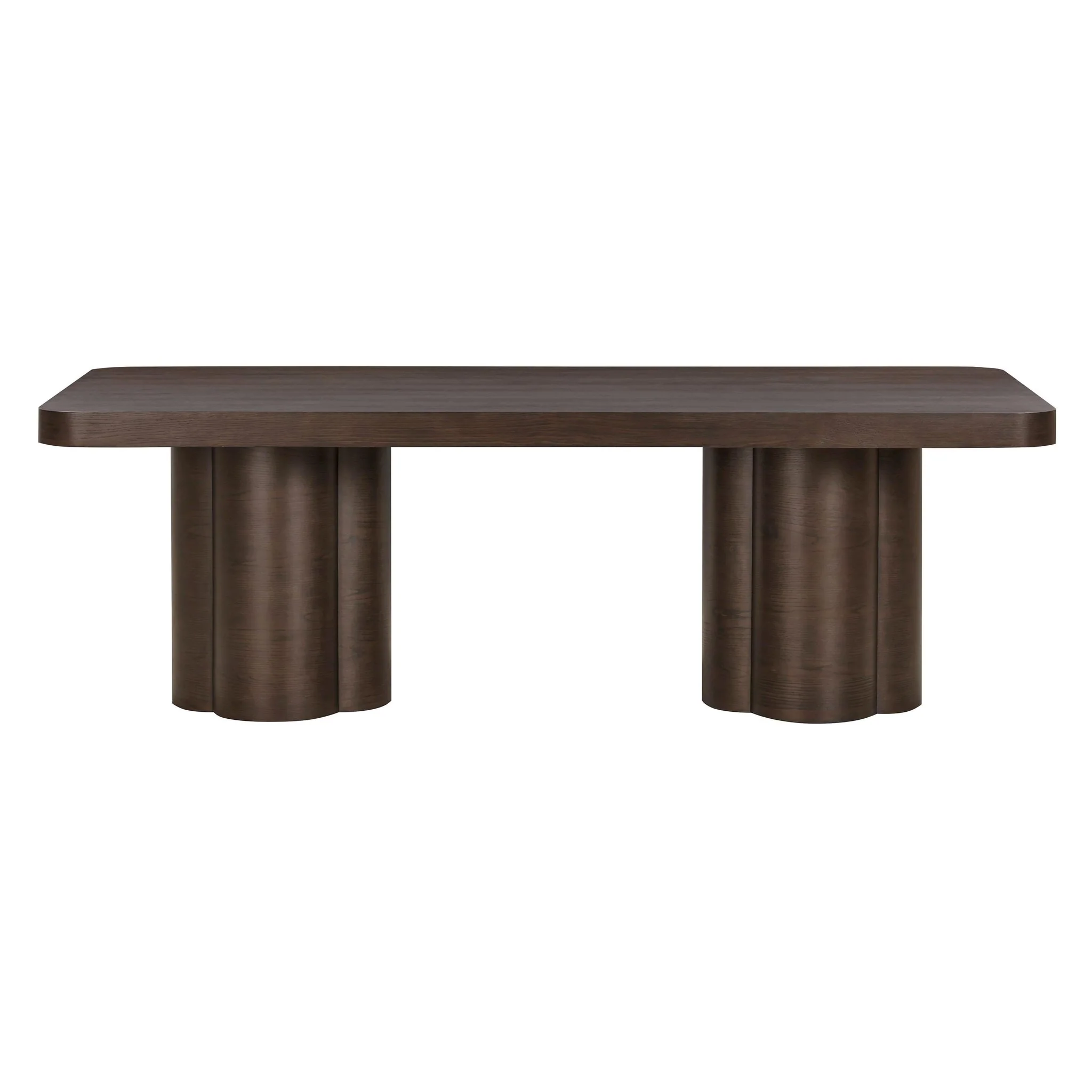 Bambi Dark Brown Ash Dining Table - Image 3