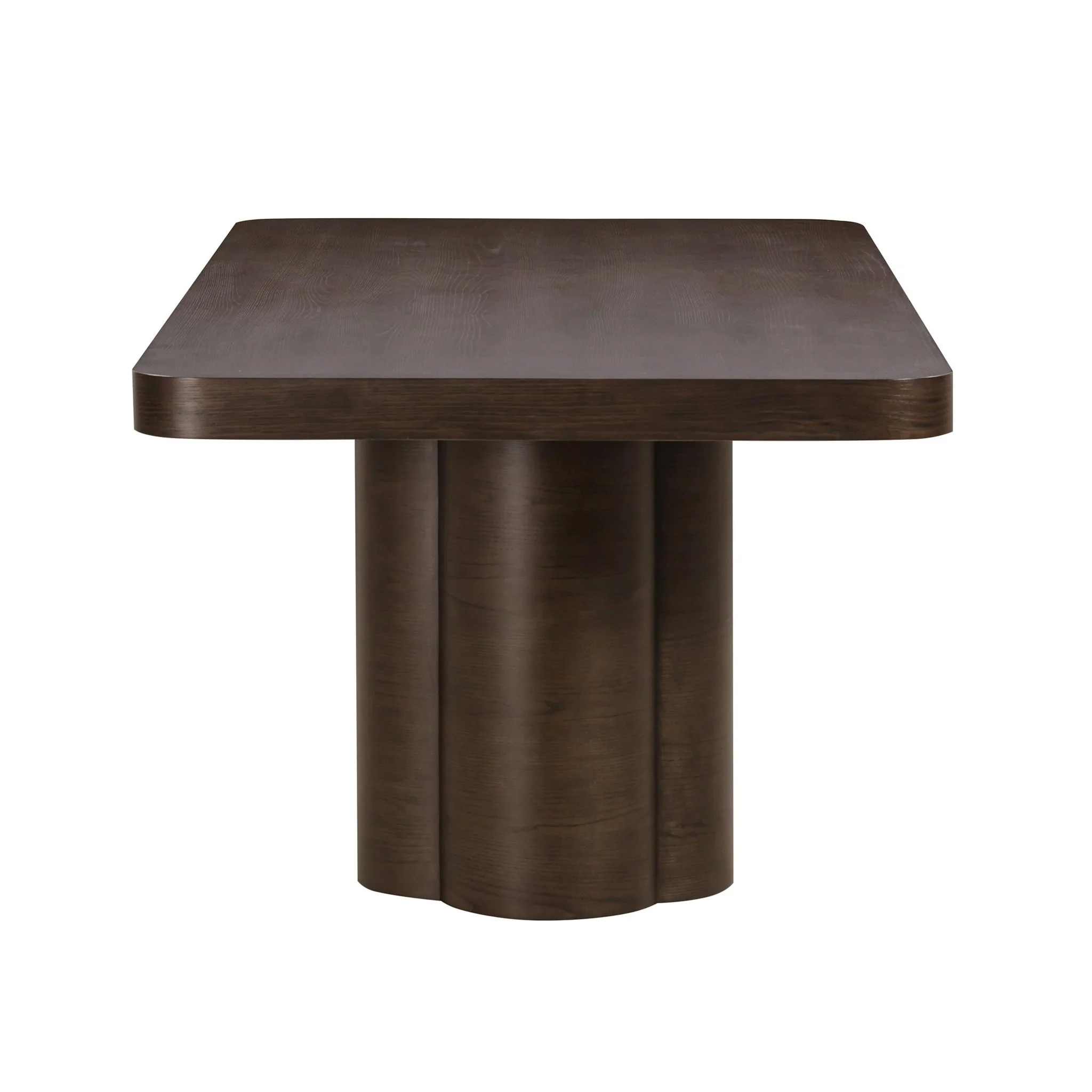 Bambi Dark Brown Ash Dining Table - Image 4