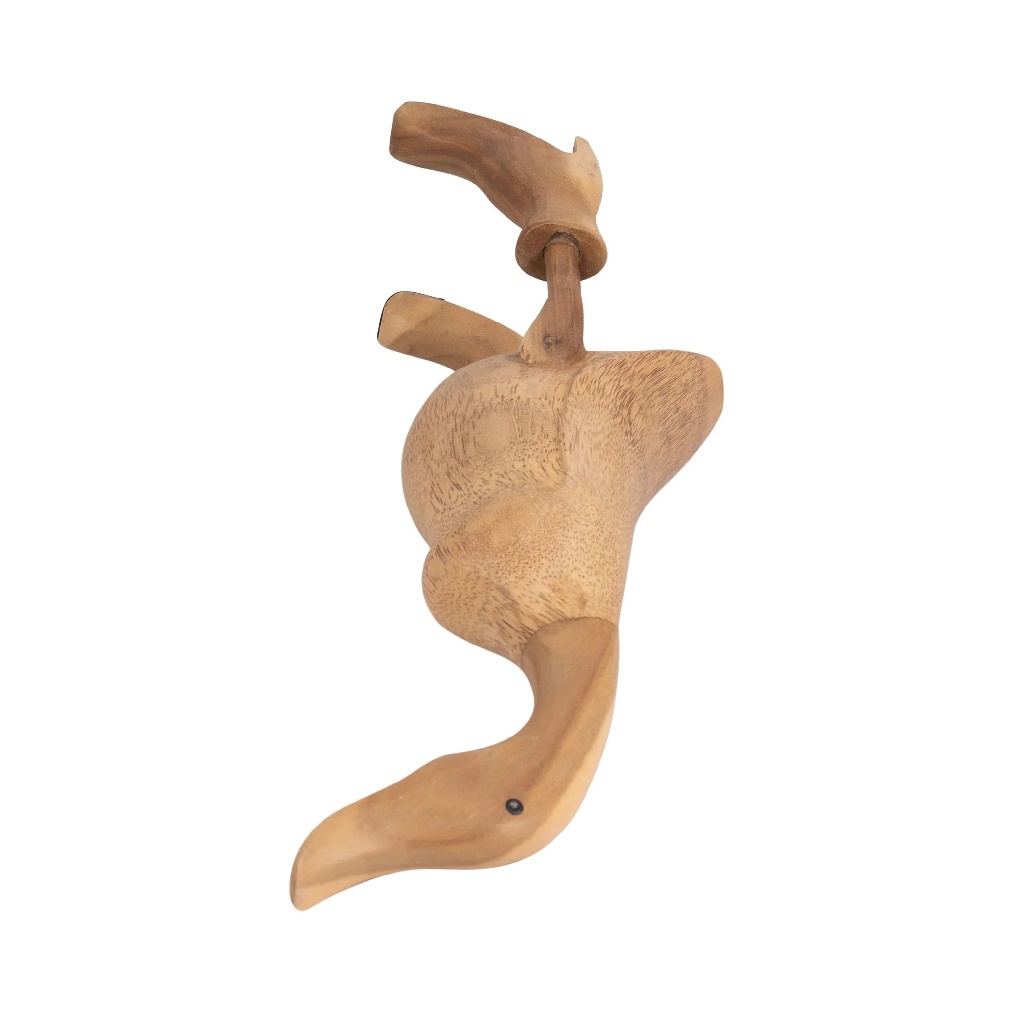 Bamboo, 20" Duck In Rainboots, Natural - Image 6