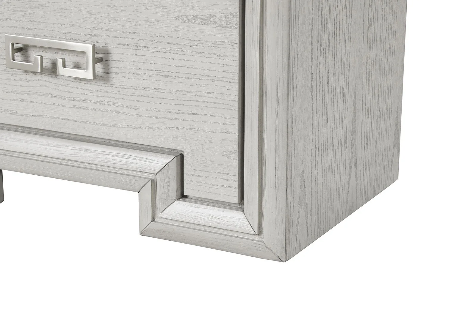 Basilone Nightstand, Rustic White - Image 8