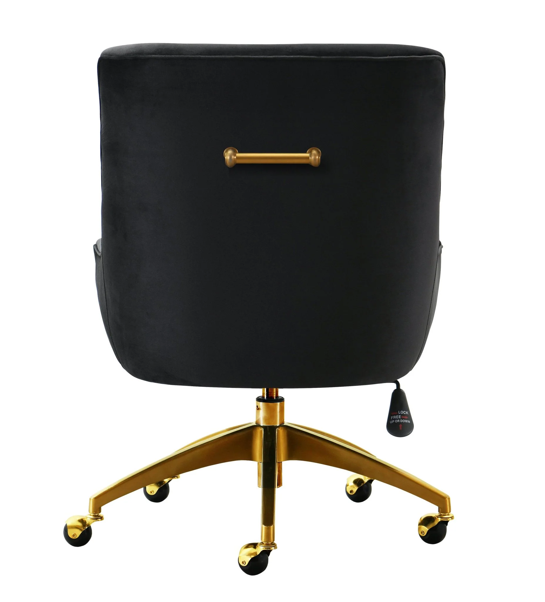 Beatrix Black Office Swivel Chair - Image 4