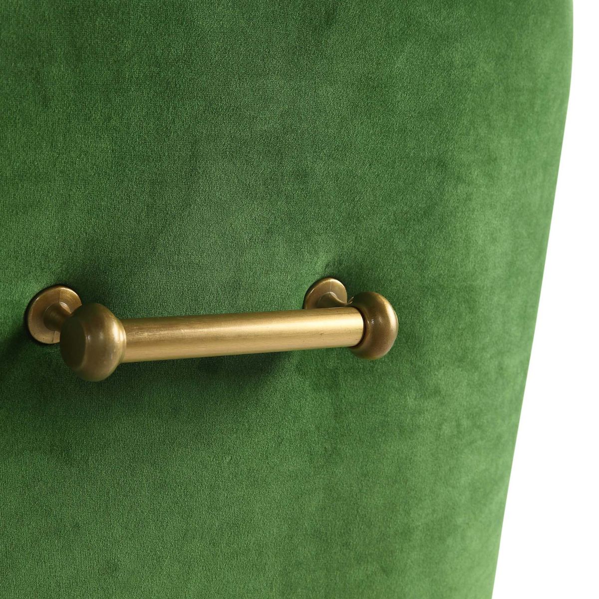 Beatrix Green Velvet Side Chair - Image 5