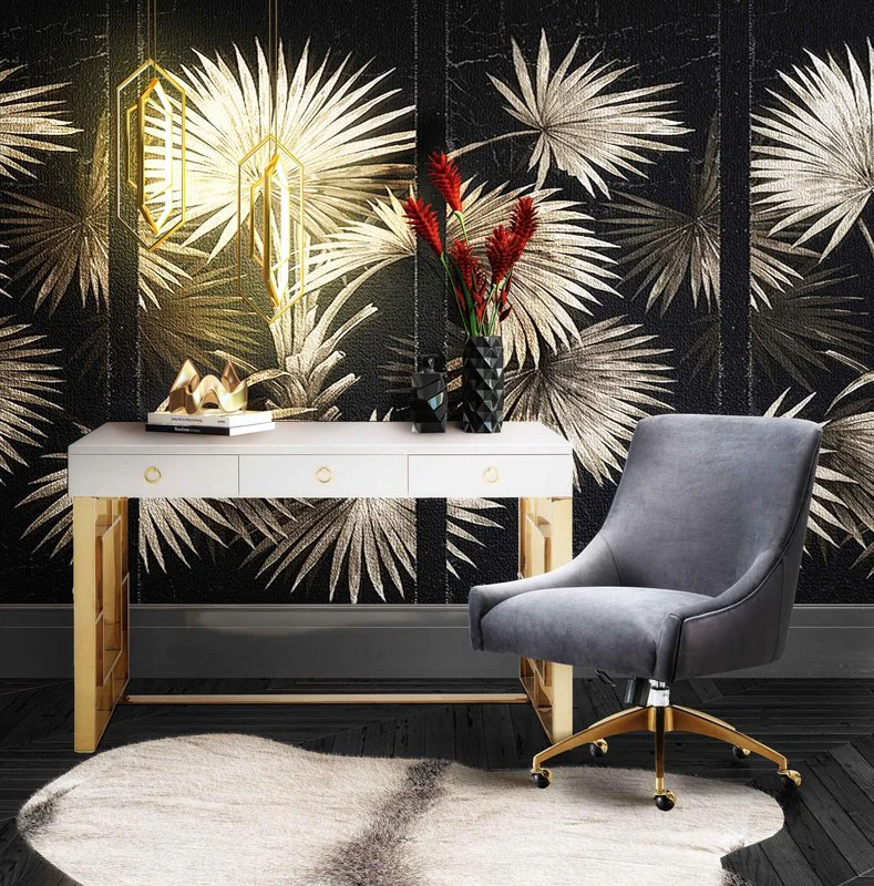 Beatrix Grey Office Swivel Chair - Image 2