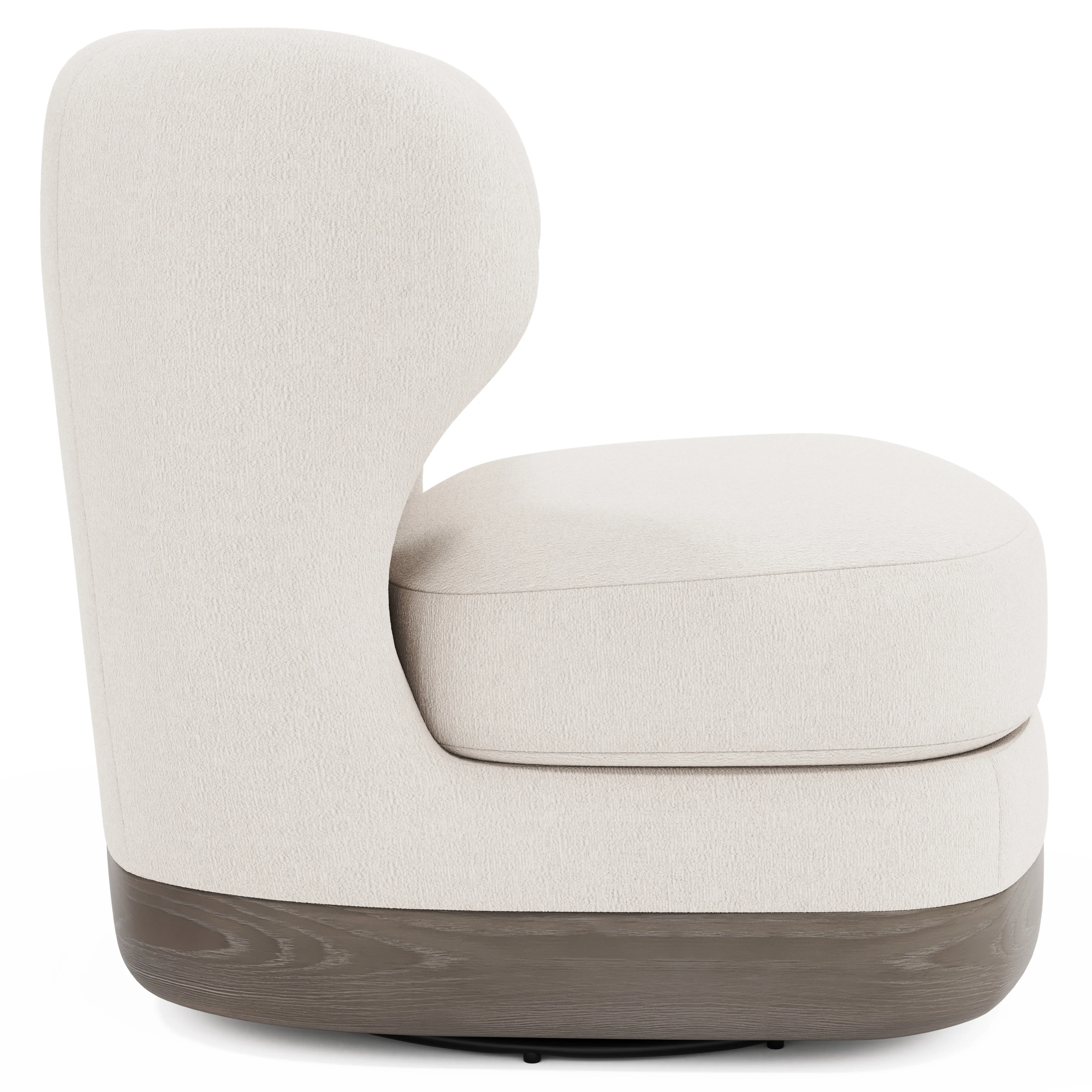 Beck Fabric Swivel Chair - Image 3