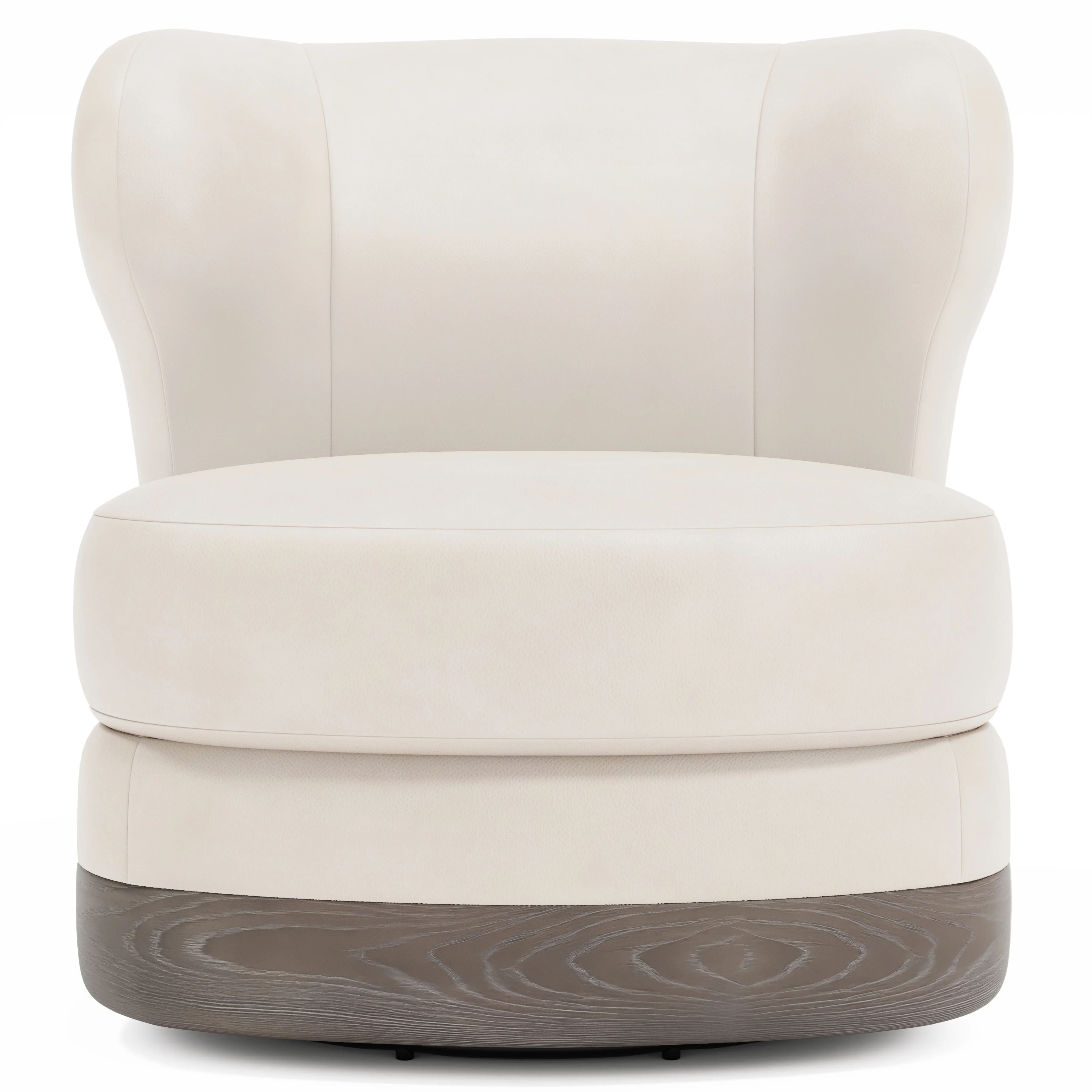 Beck Leather Swivel Chair - Image 2