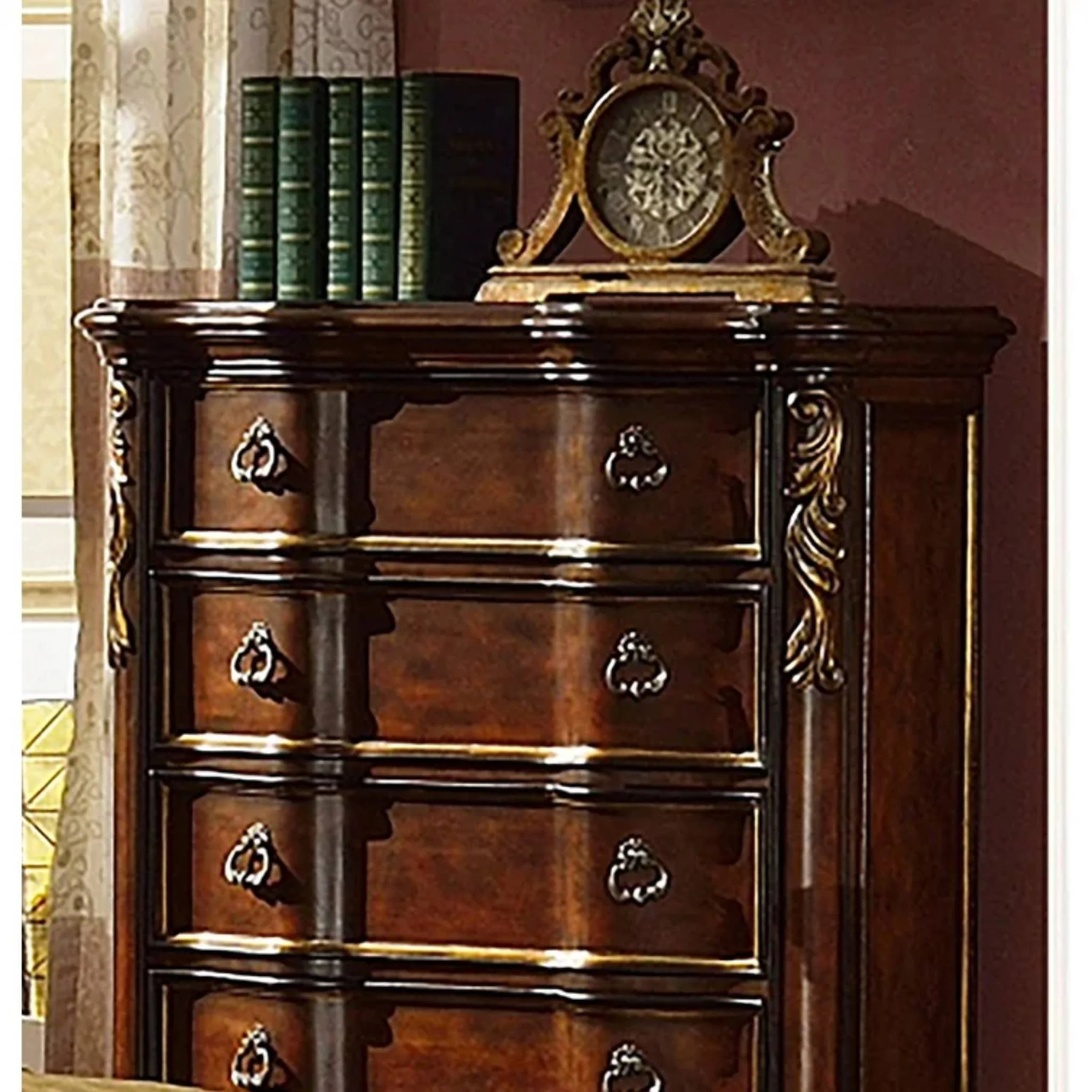 Bella Chest Dark Walnut - Image 2