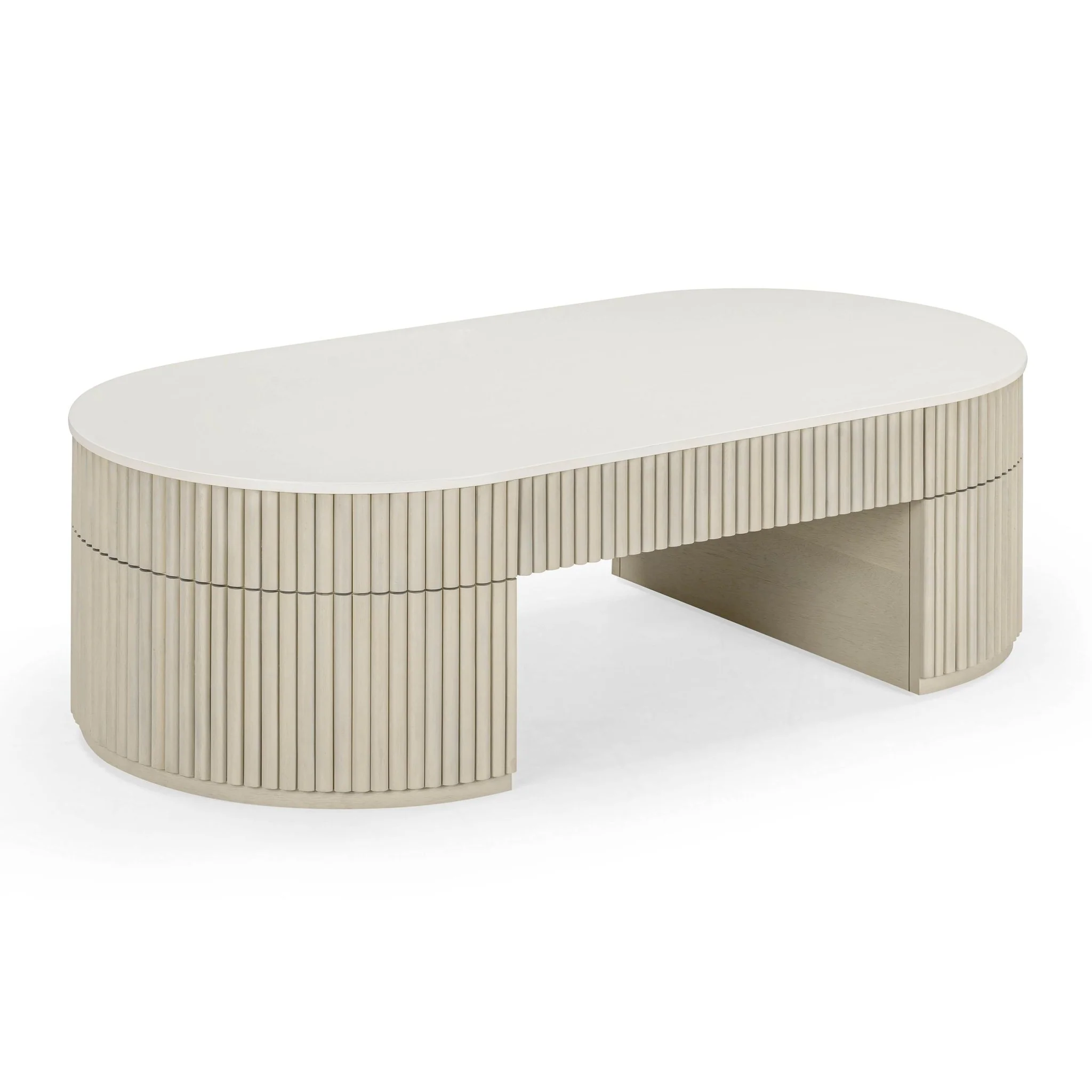 Bella Cream Large Storage Coffee Table - Image 4