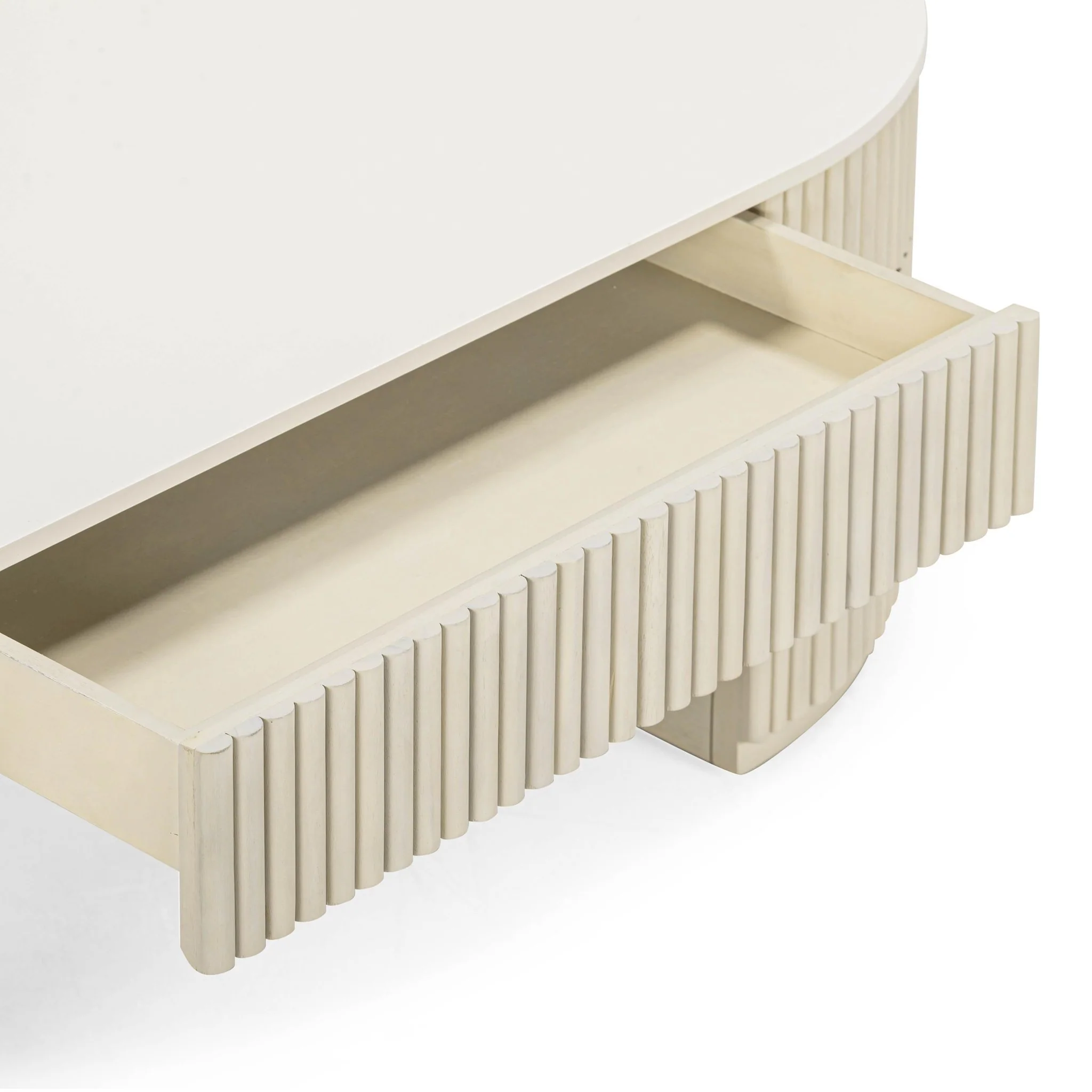 Bella Cream Large Storage Coffee Table - Image 7
