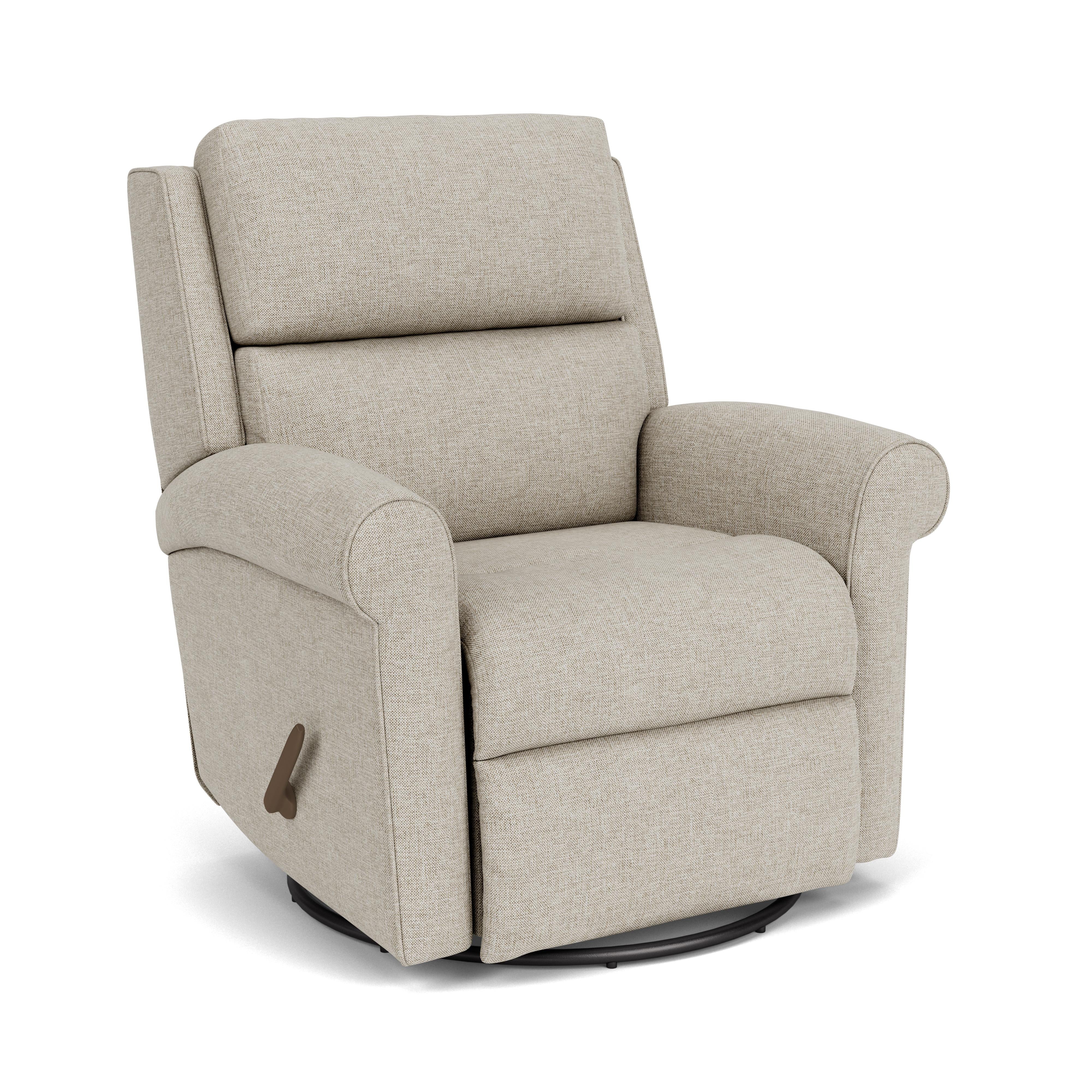Belle 2830-53 Swivel Gliding Recliner - Image 2