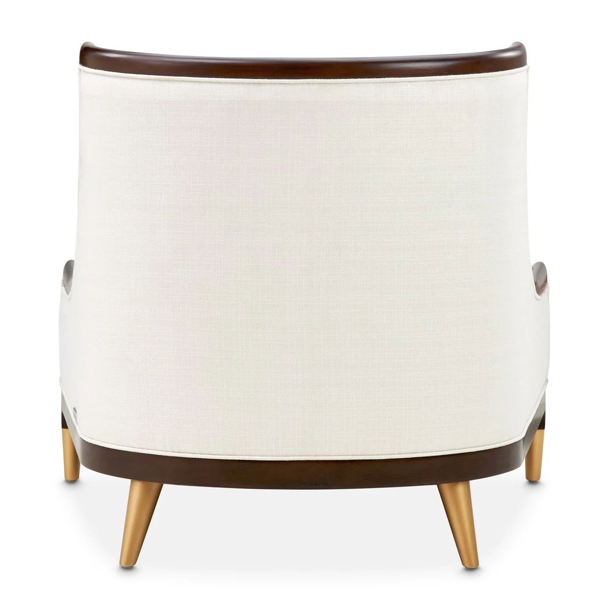Belmont Place Accent Chair - Cream/Espresso - Image 5