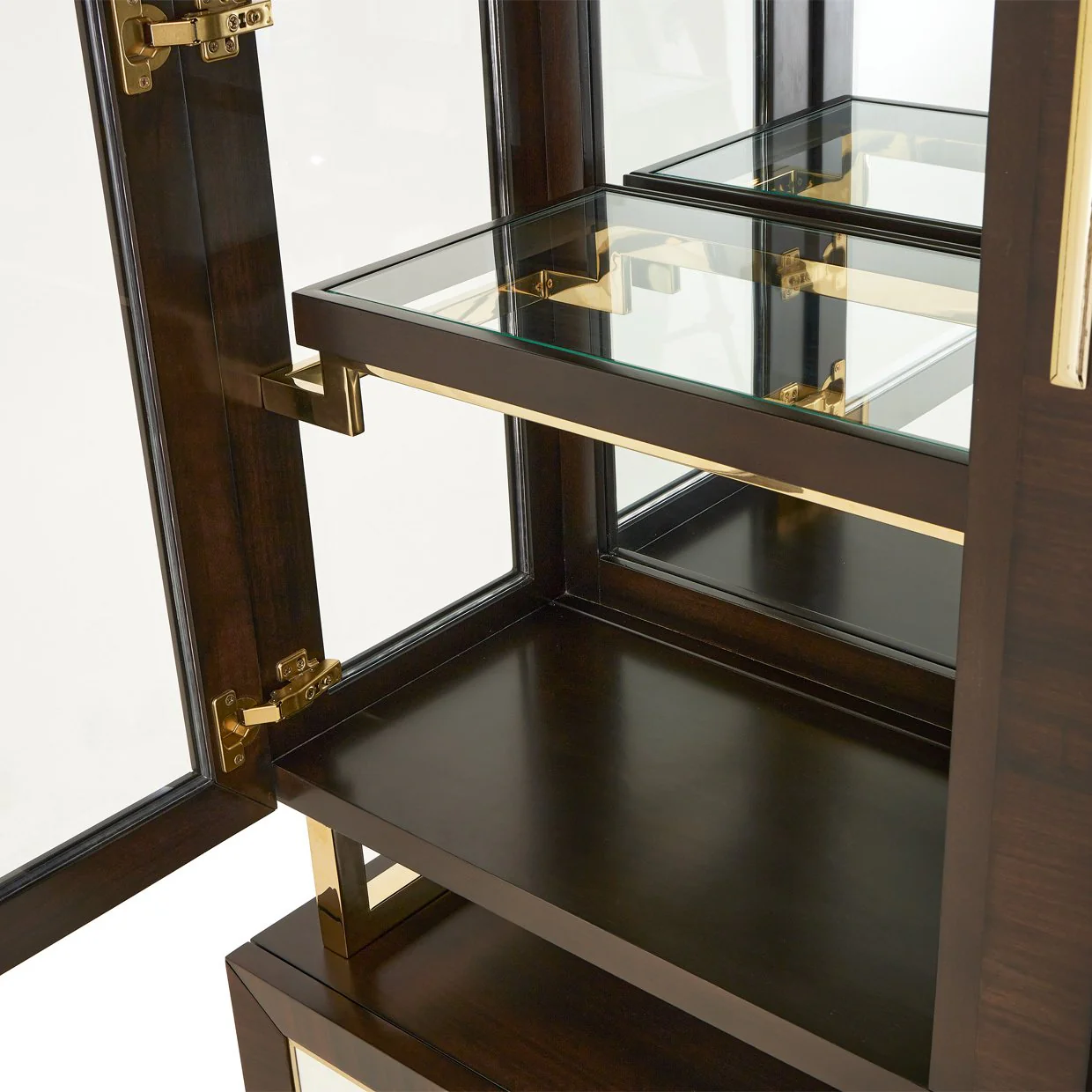 Belmont Place China Cabinet - Espresso - Image 7