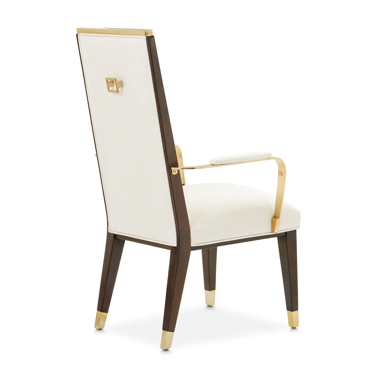 Belmont Place Dining Arm Chair - Cream/Espresso - Image 4