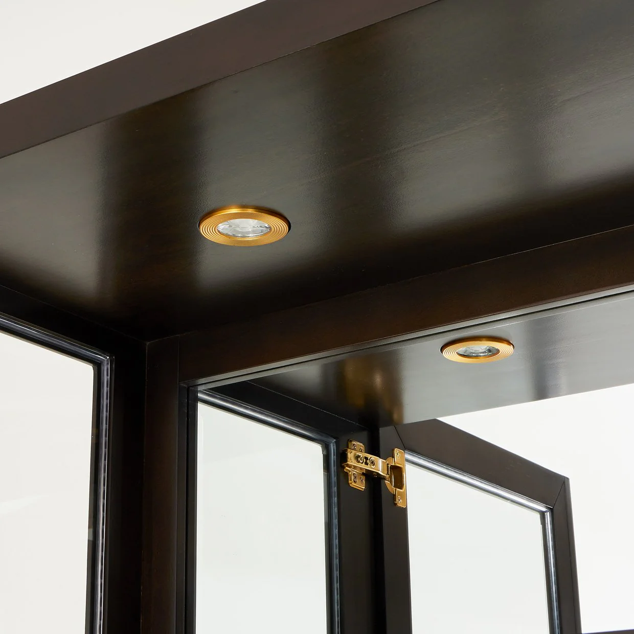 Belmont Place Display Cabinet - Espresso - Image 10