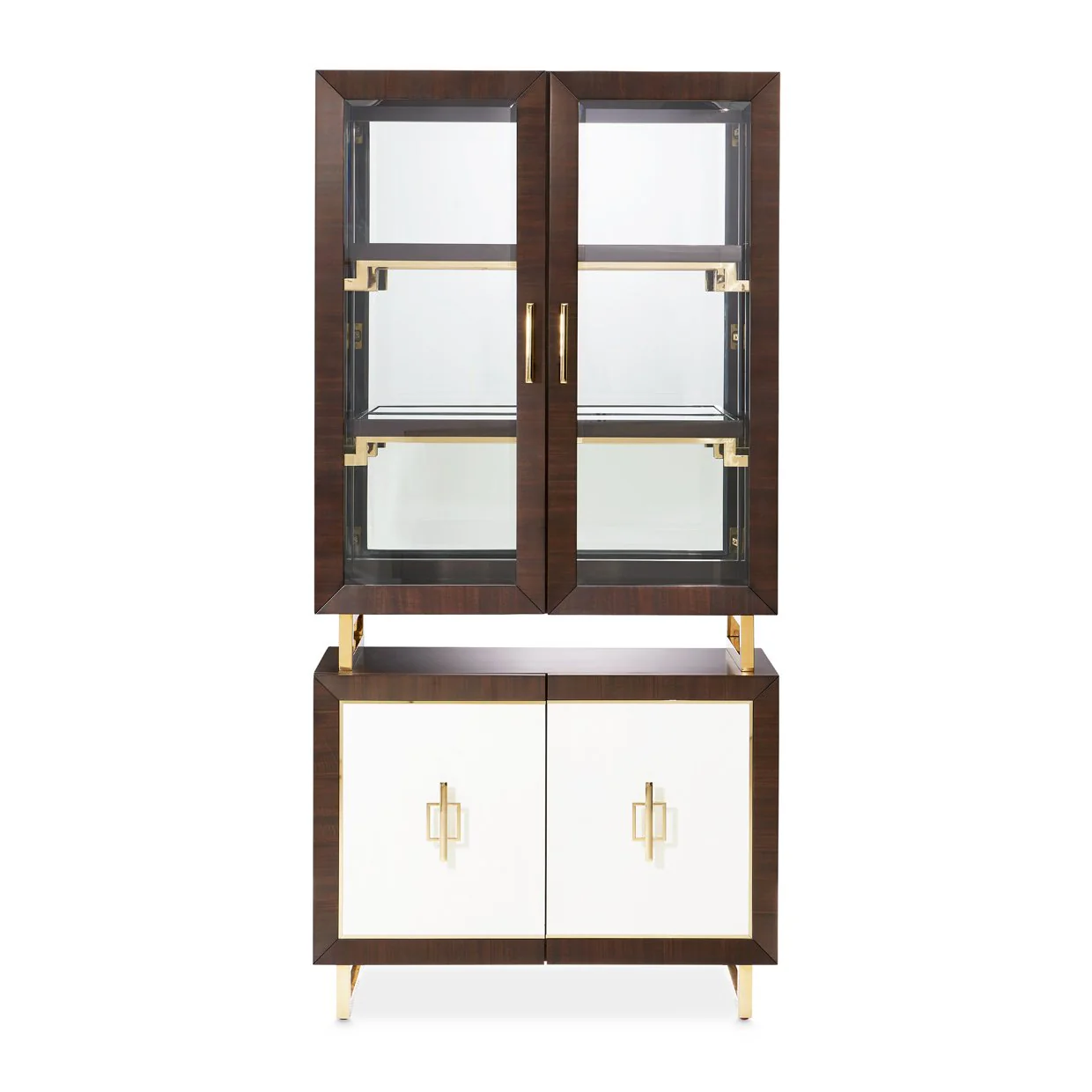 Belmont Place Display Cabinet - Espresso - Image 2