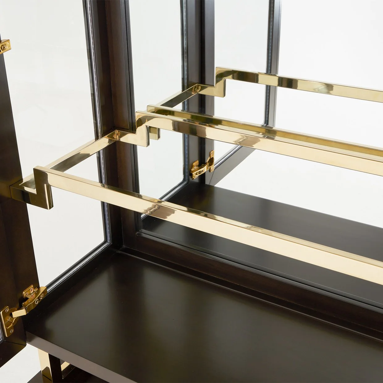 Belmont Place Display Cabinet - Espresso - Image 9